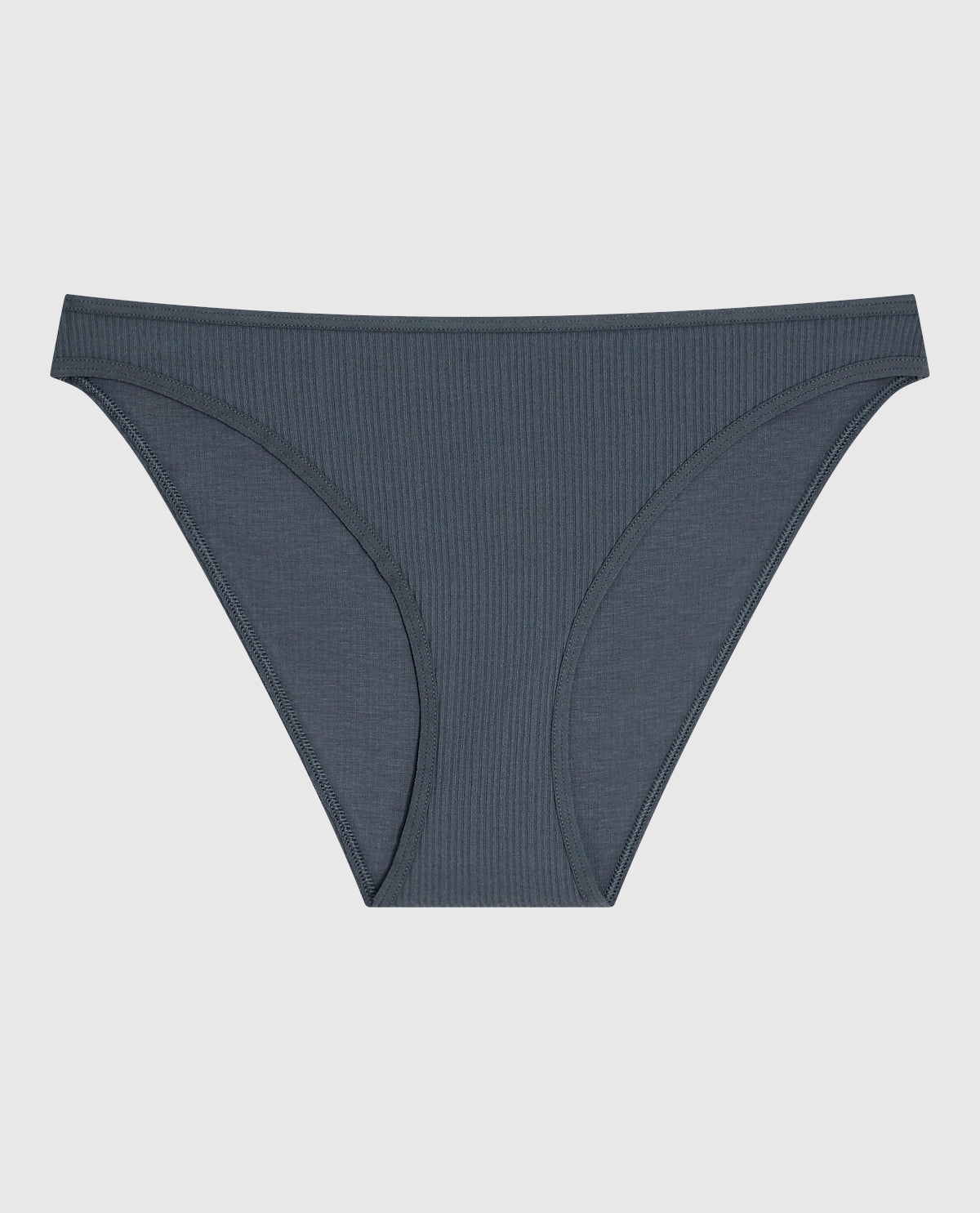 La Senza Ribbed Bikini Panty in Stormy Weather