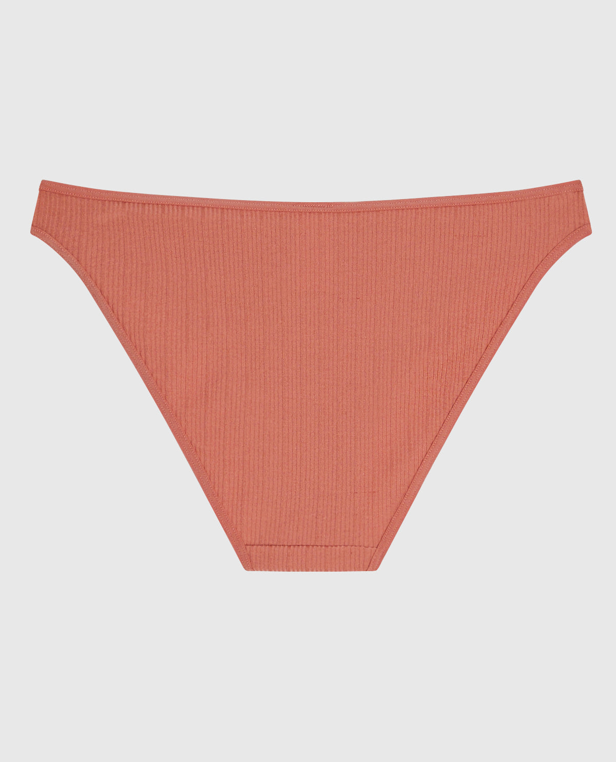 La Senza Ribbed Bikini Panty in Rosy Blush