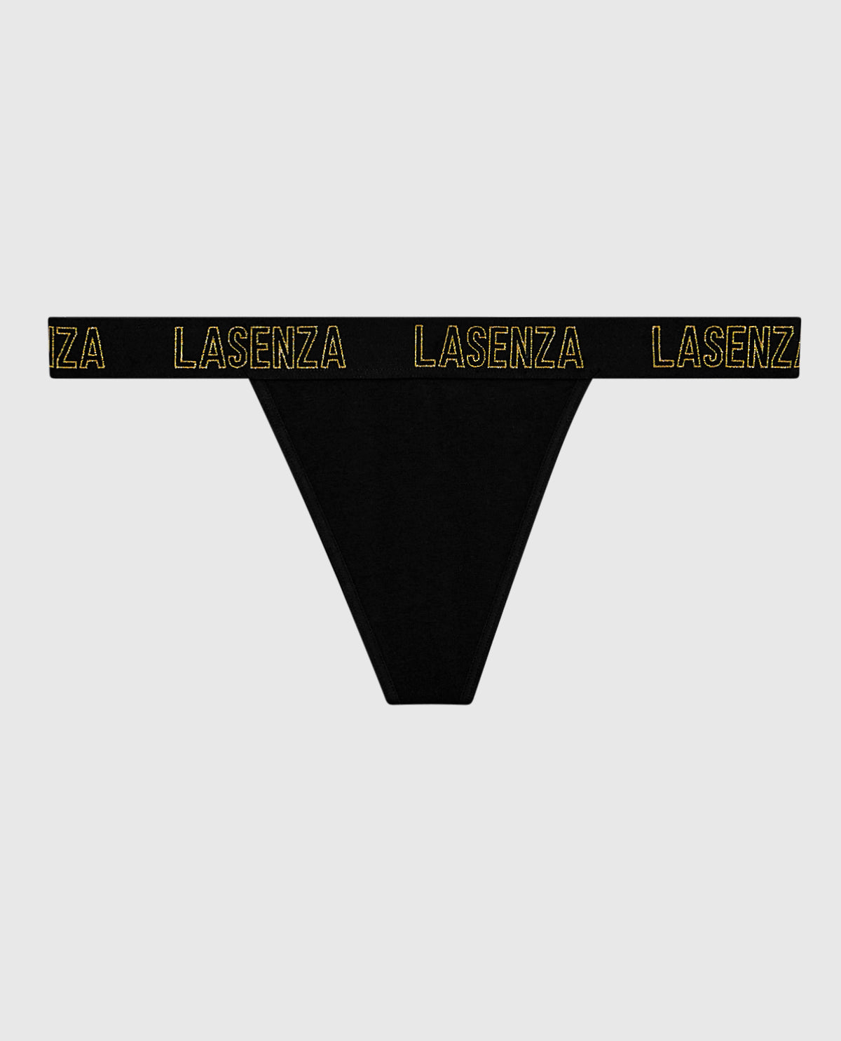 La Senza Minislip avec bande à logo noir fumée