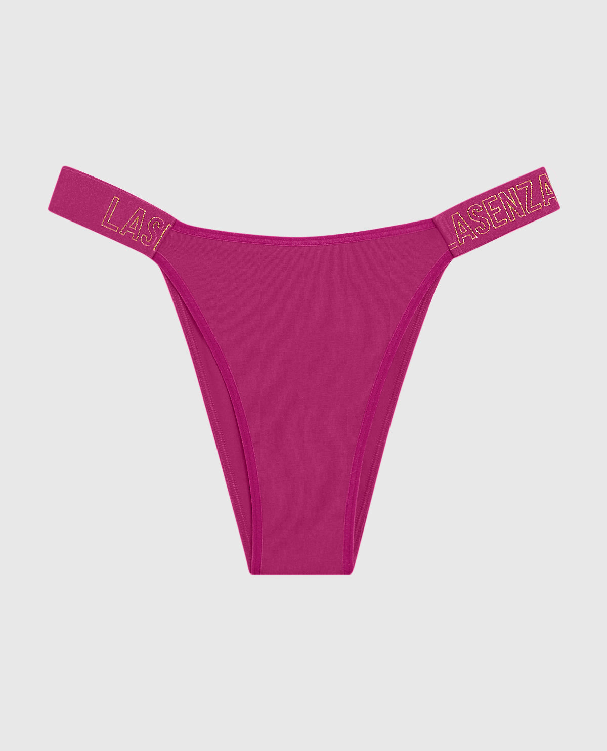 La Senza Cheeky Panty with Logo Band in Outrageous Pink