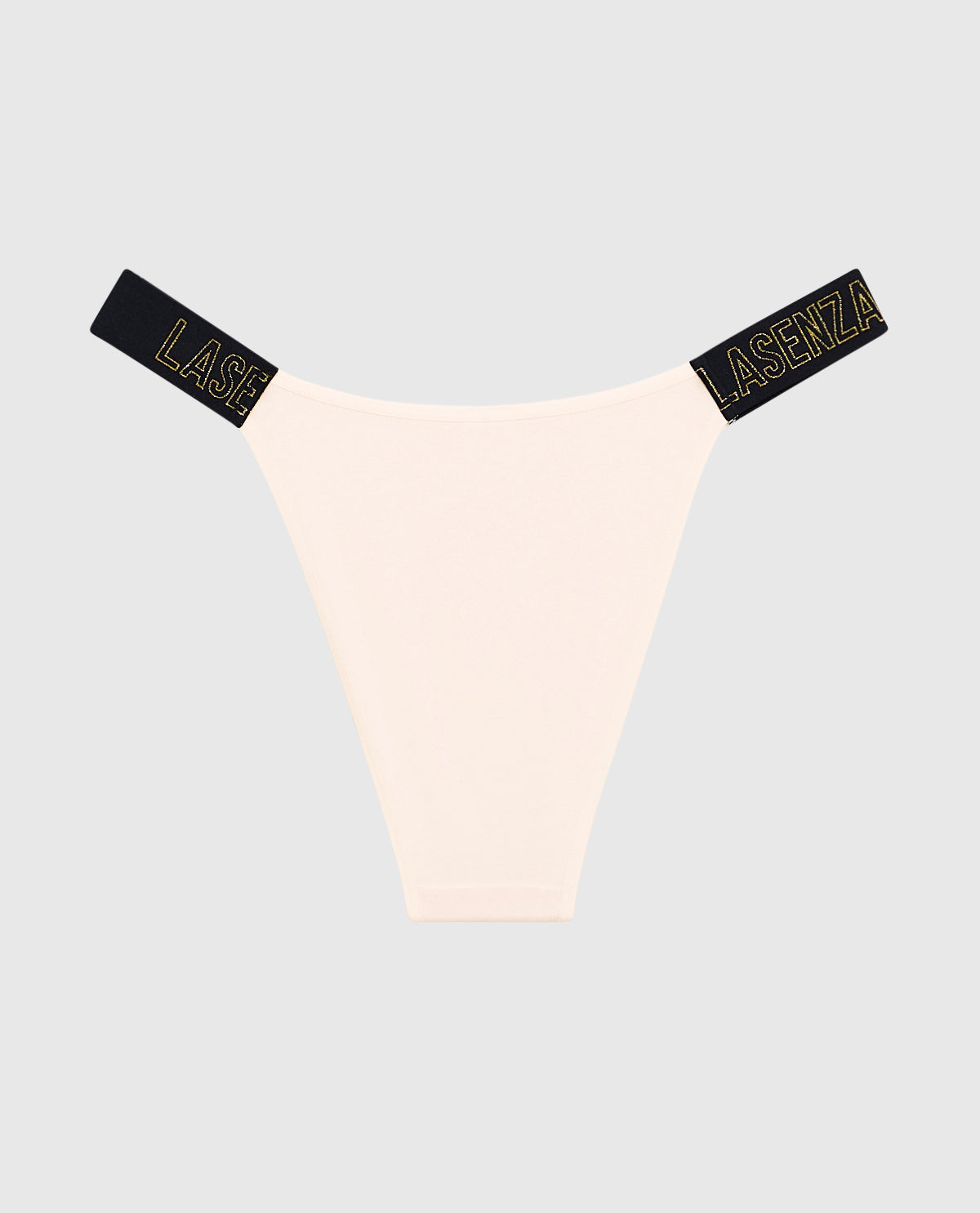 La Senza Cheeky Panty with Logo Band in Ivory Dawn