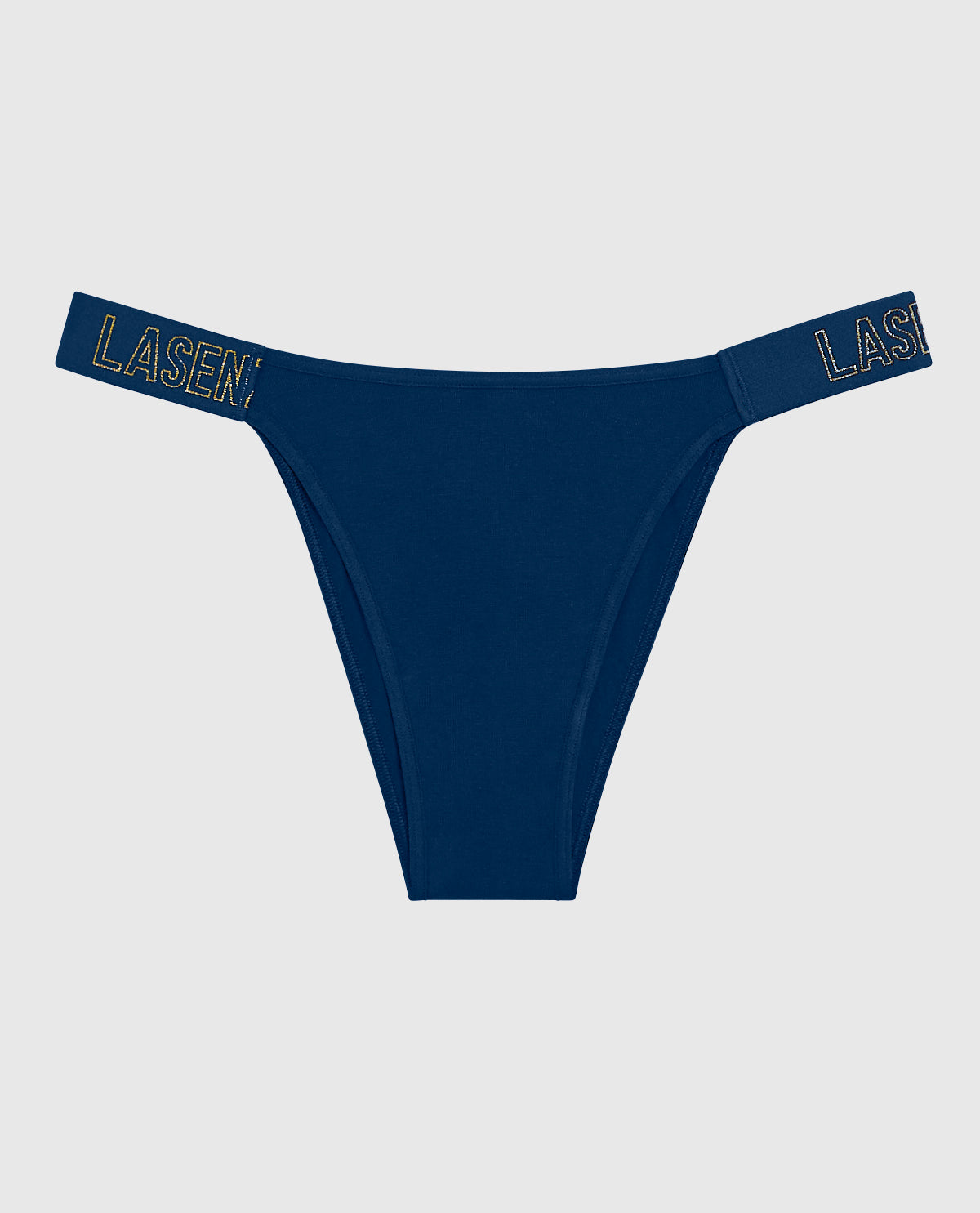 La Senza Cheeky Panty with Logo Band in Ocean Cavern
