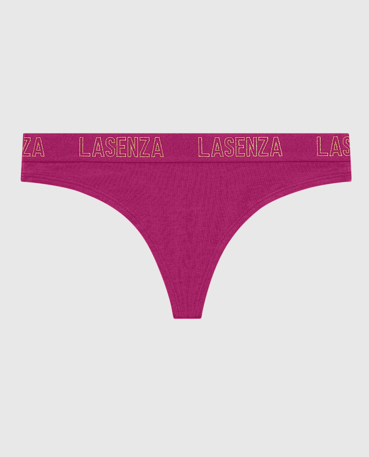 La Senza Thong Panty with Logo Band in Outrageous Pink