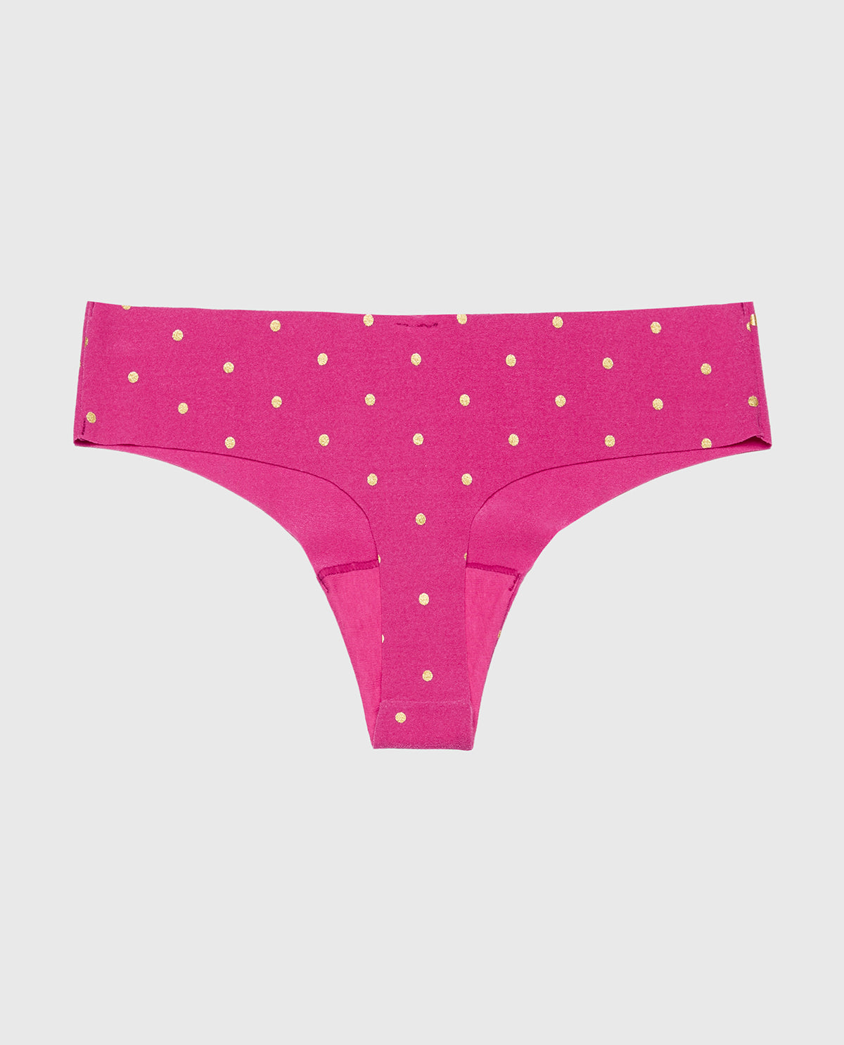 La Senza Tanga No Show métallique à pois