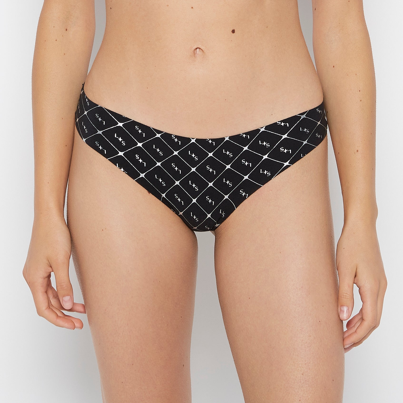 La Senza Tanga No Show plaid scintillant