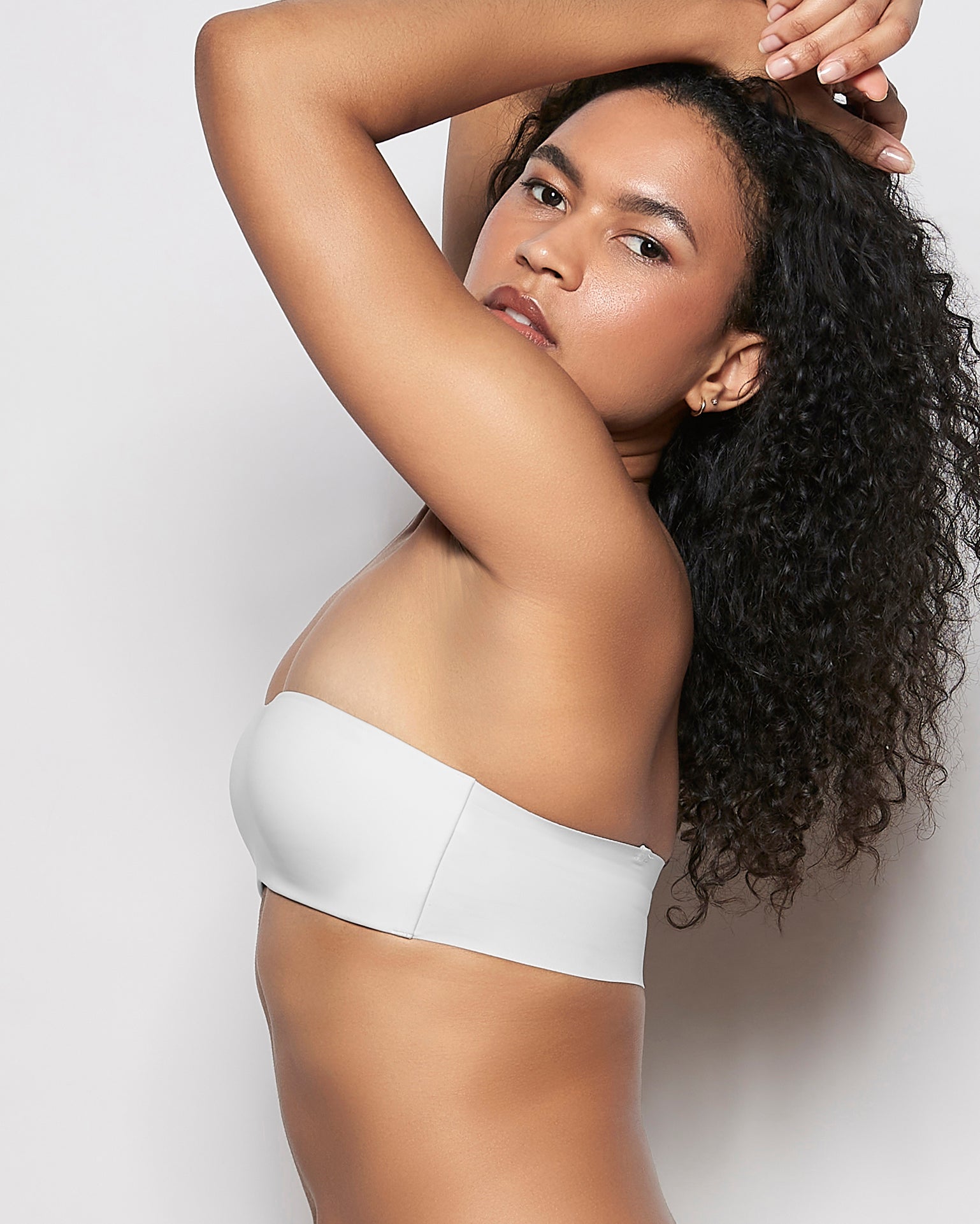 La Senza Strapless Wireless Bra in Ivory
