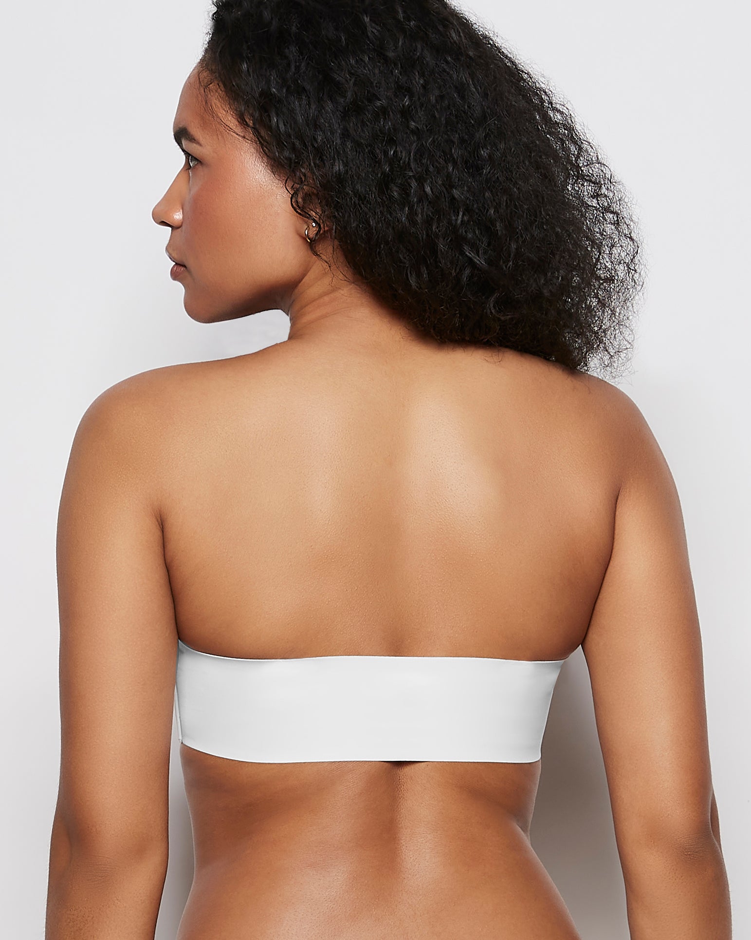 La Senza Strapless Wireless Bra in Ivory