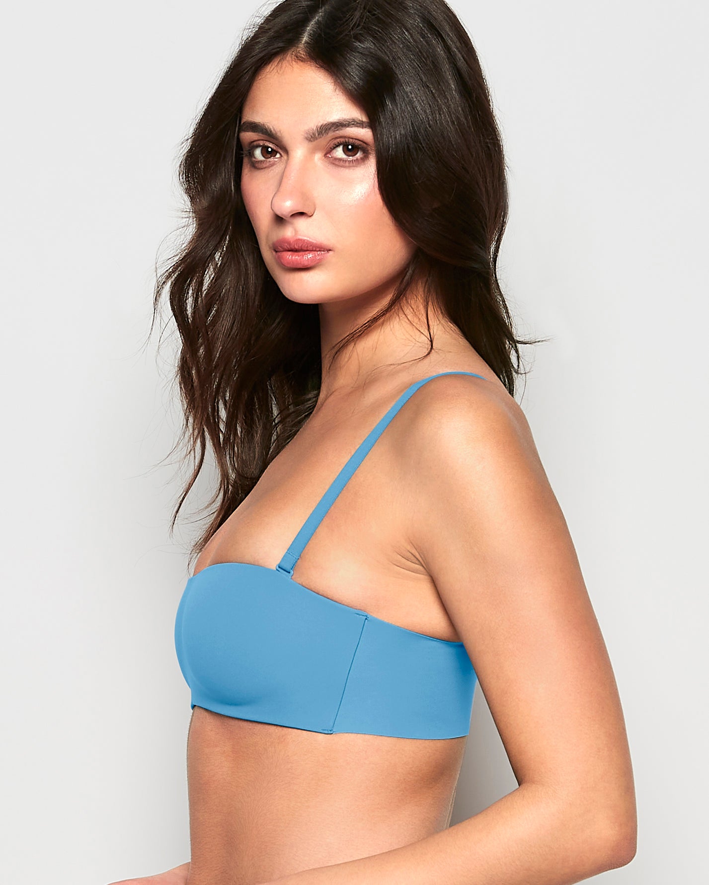 La Senza Strapless Wireless Bra in Pacific Coast