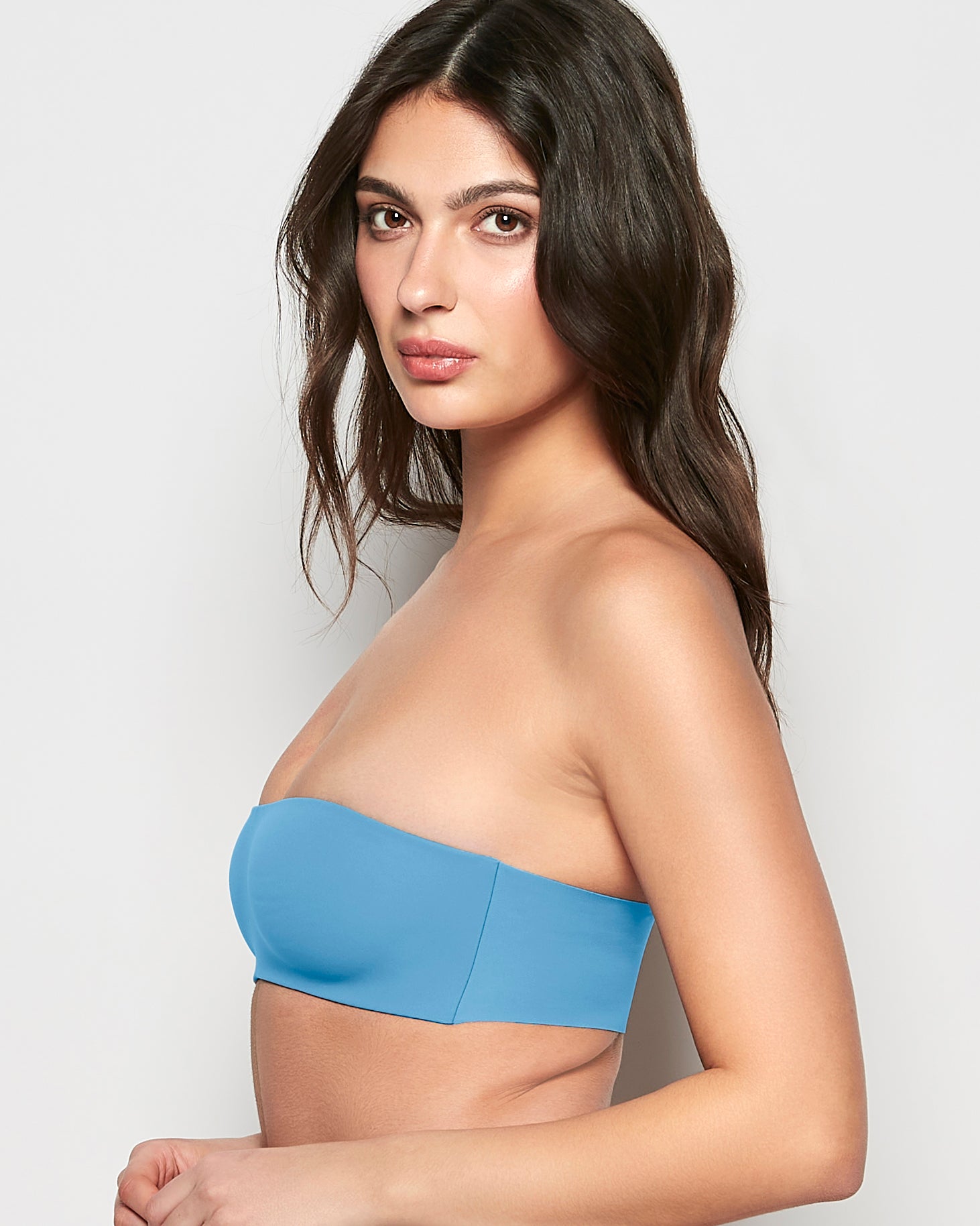La Senza Strapless Wireless Bra in Pacific Coast