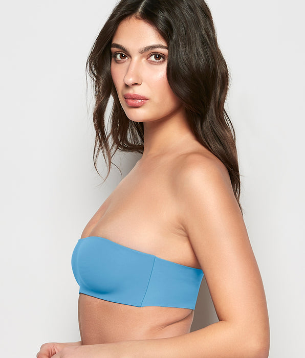 La Senza Strapless Wireless Bra in Pacific Coast