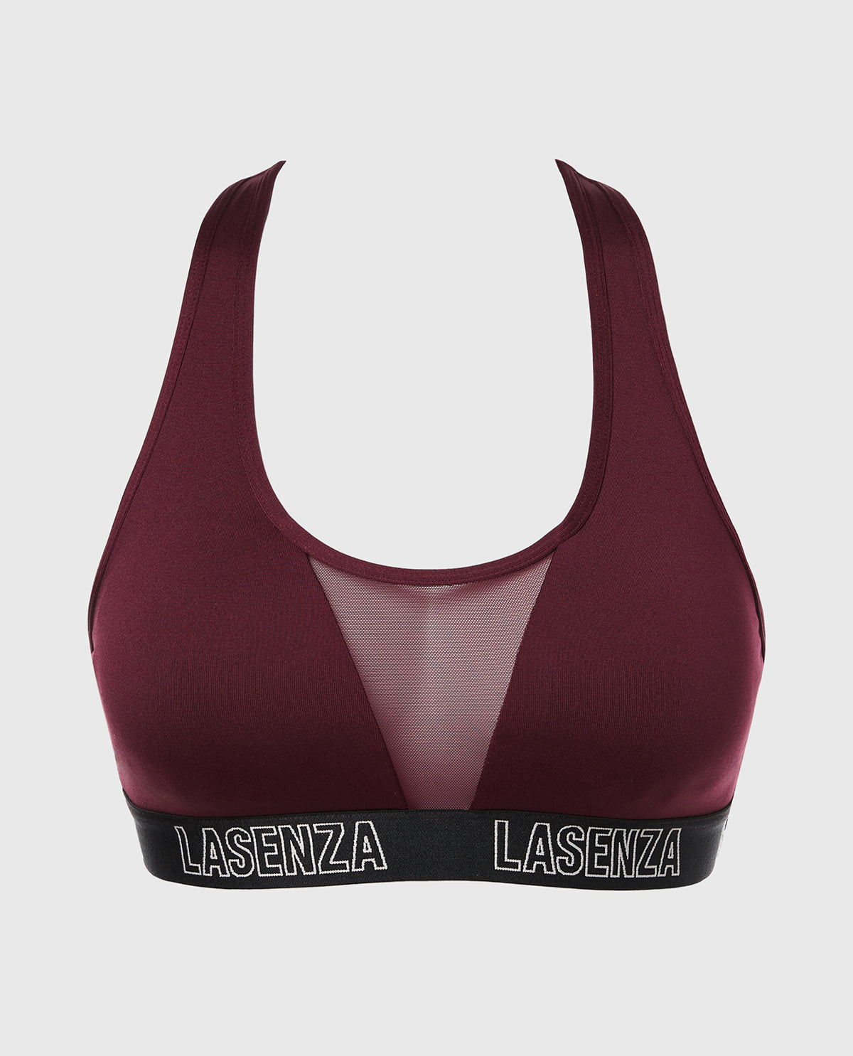 La Senza Low Impact Sports Bra with Logo in Russian Ruby
