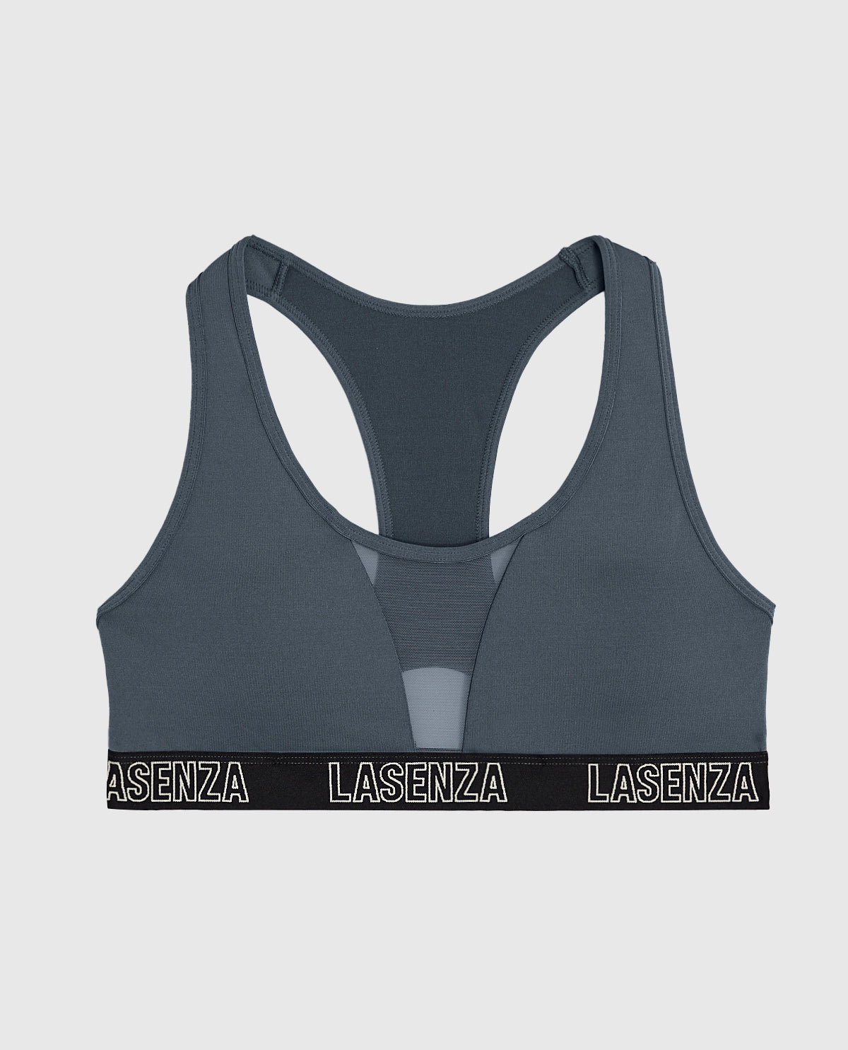 La Senza Low Impact Logo Sports Bra in Stormy Weather