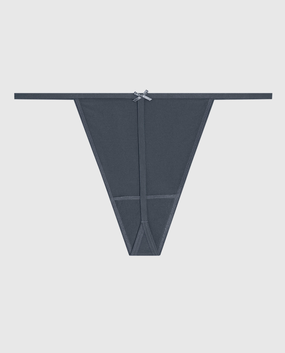 La Senza G-String Panty with Bow in Stormy Weather