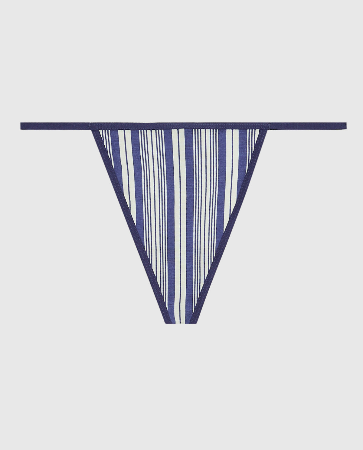 La Senza G-String Panty with Bow in Fable Stripe