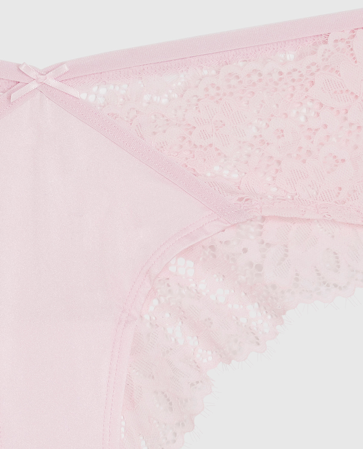La Senza Lace Cheeky Panty in Pink-A-Boo