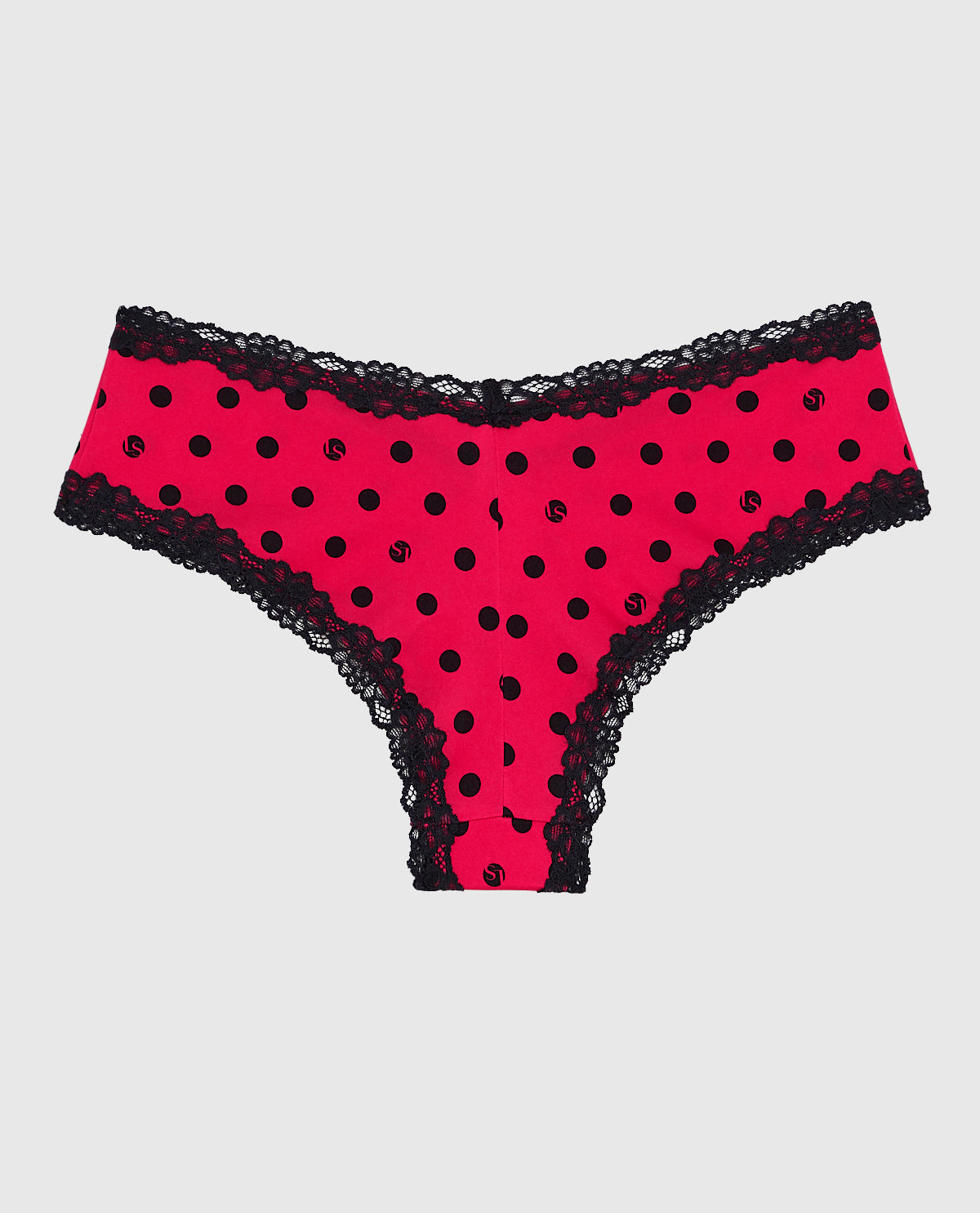 La Senza Cheeky Panty with Lace in LS Dot