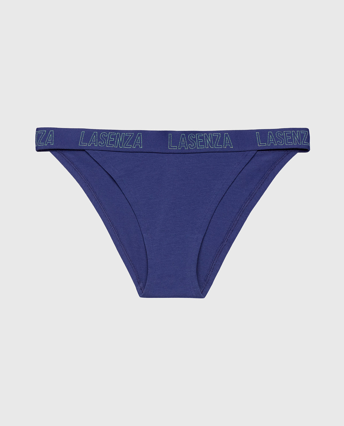 La Senza Cheeky Panty with Logo Band in Dusk Blue