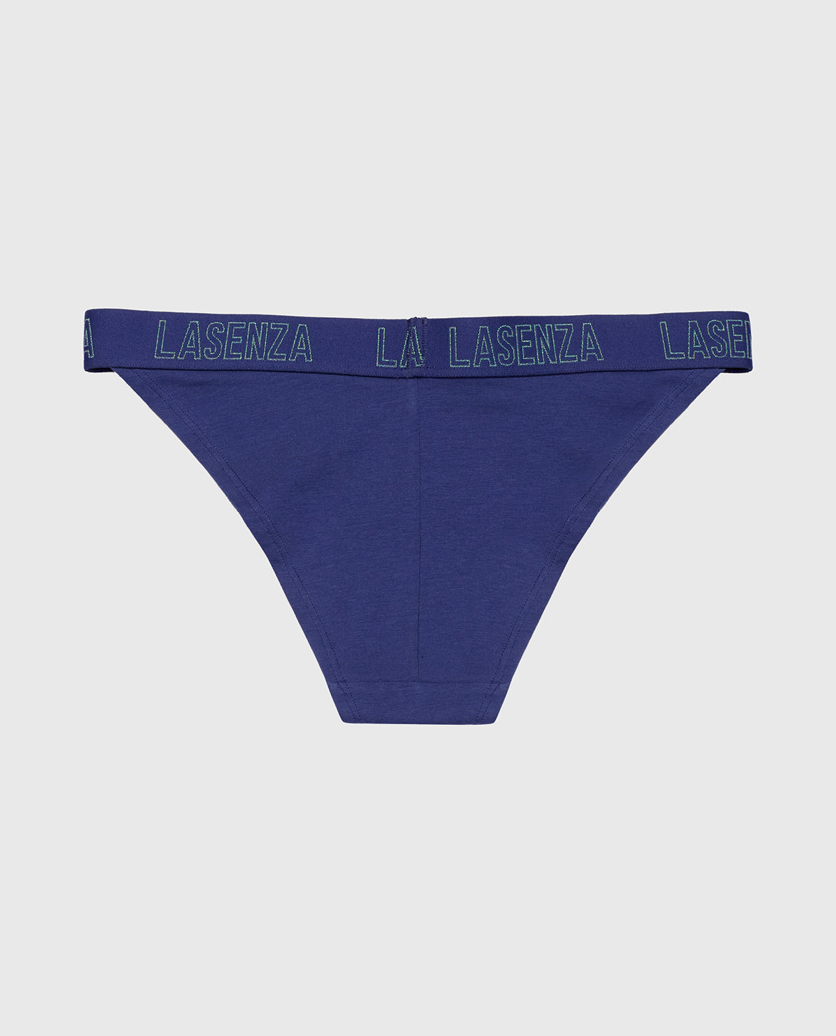 La Senza Cheeky Panty with Logo Band in Dusk Blue