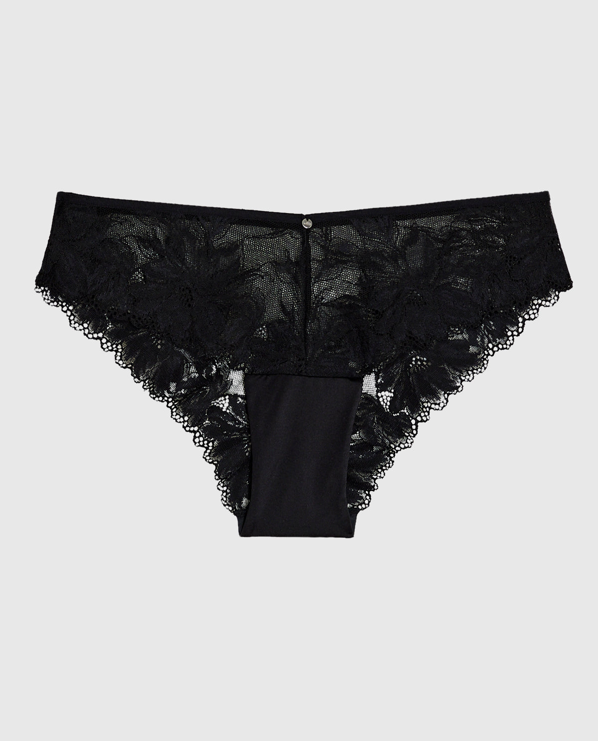 La Senza Lace Cheeky Panty in Black