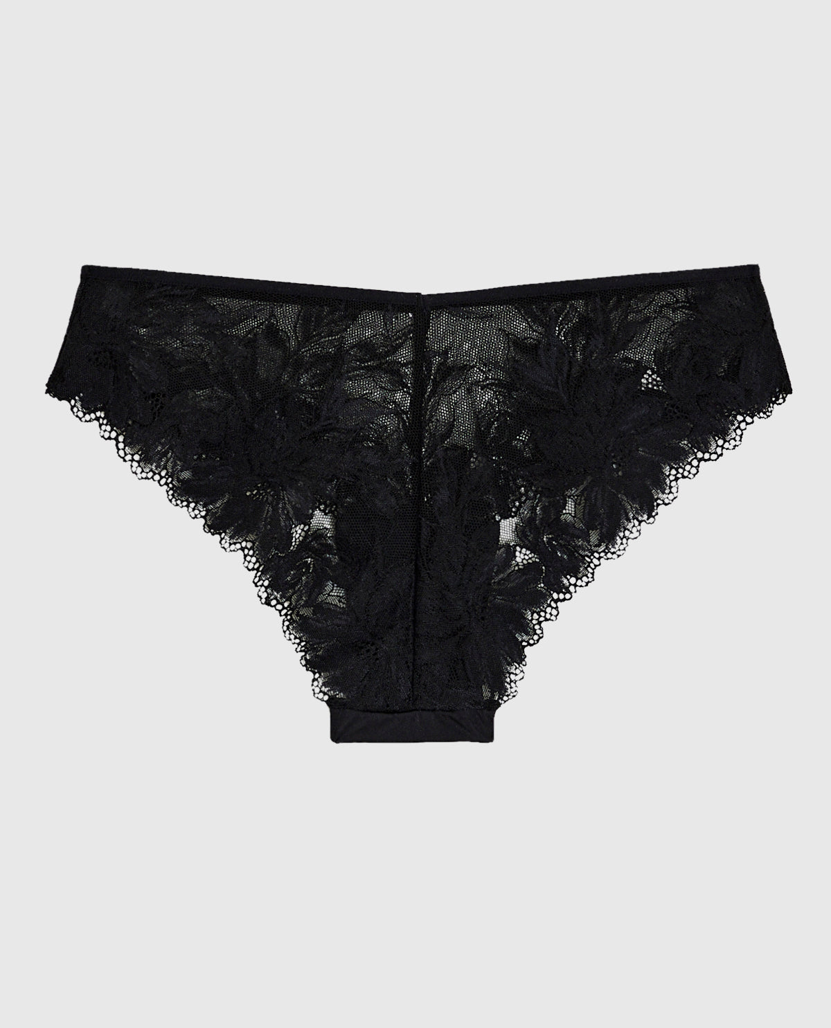 La Senza Lace Cheeky Panty in Black