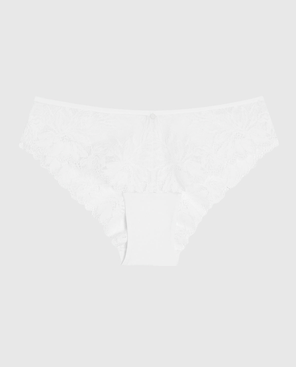 La Senza Lace Cheeky Panty in Ivory