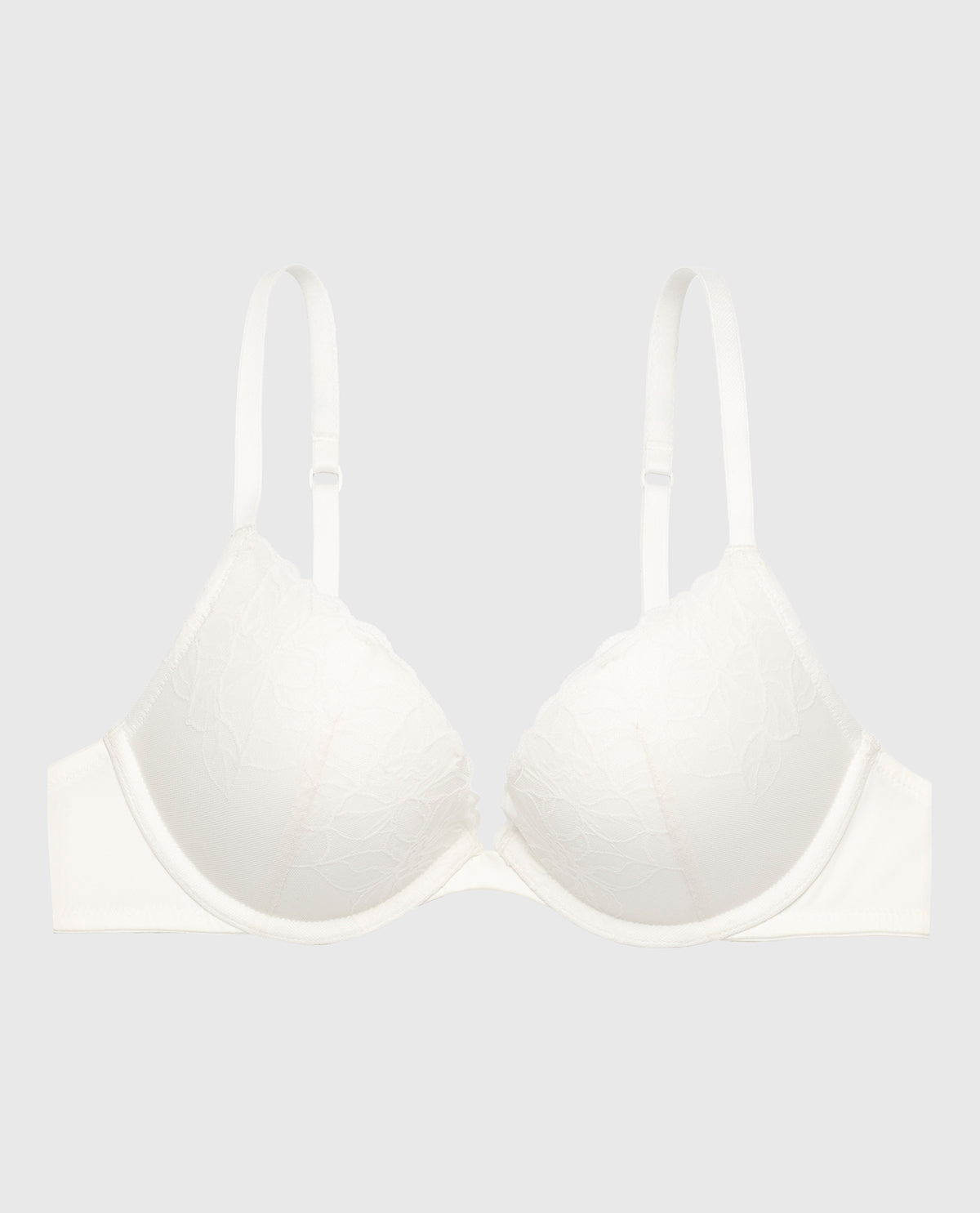 La Senza Lace Push Up Bra in Ivory