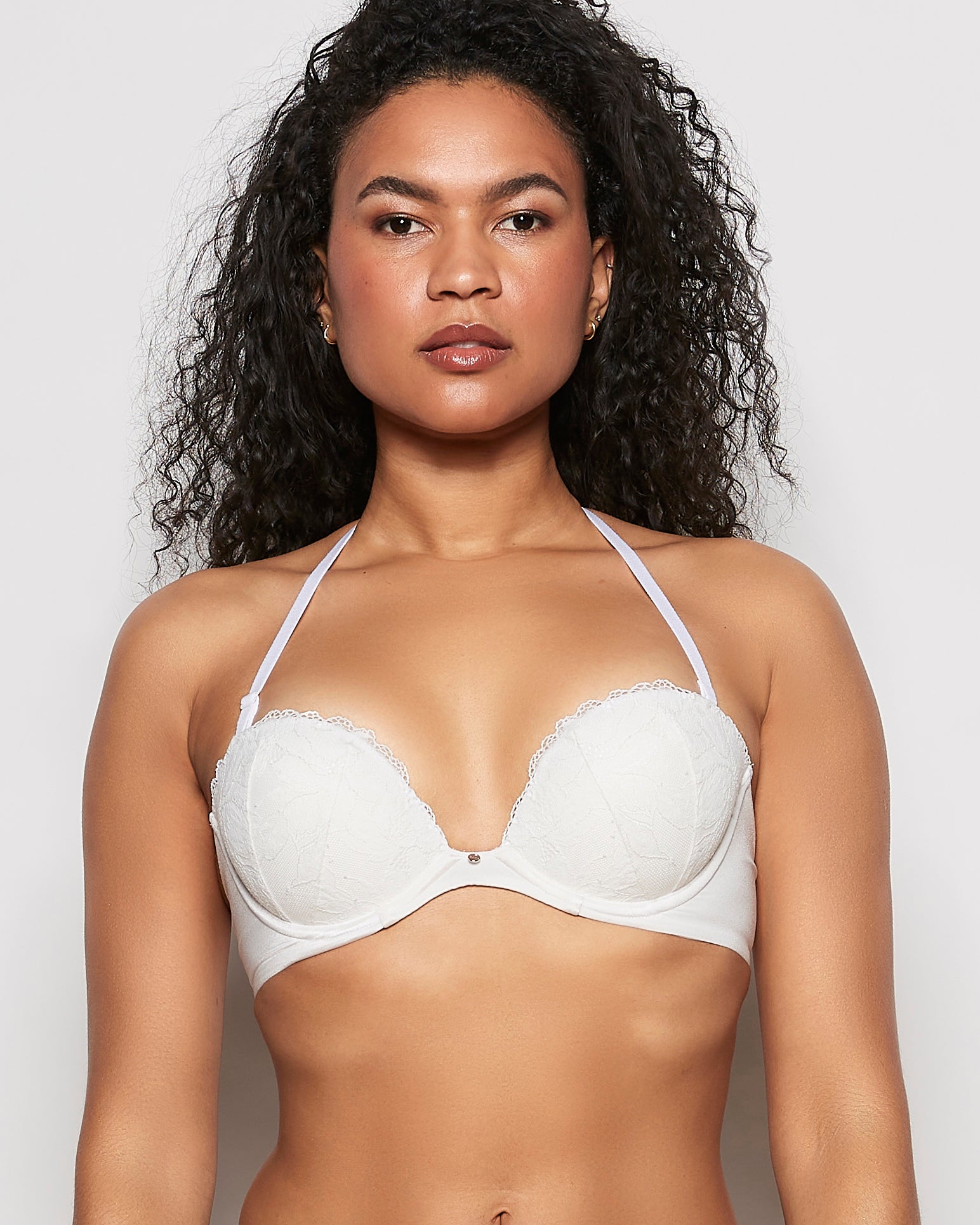 La Senza Strapless Push Up Bra in Ivory
