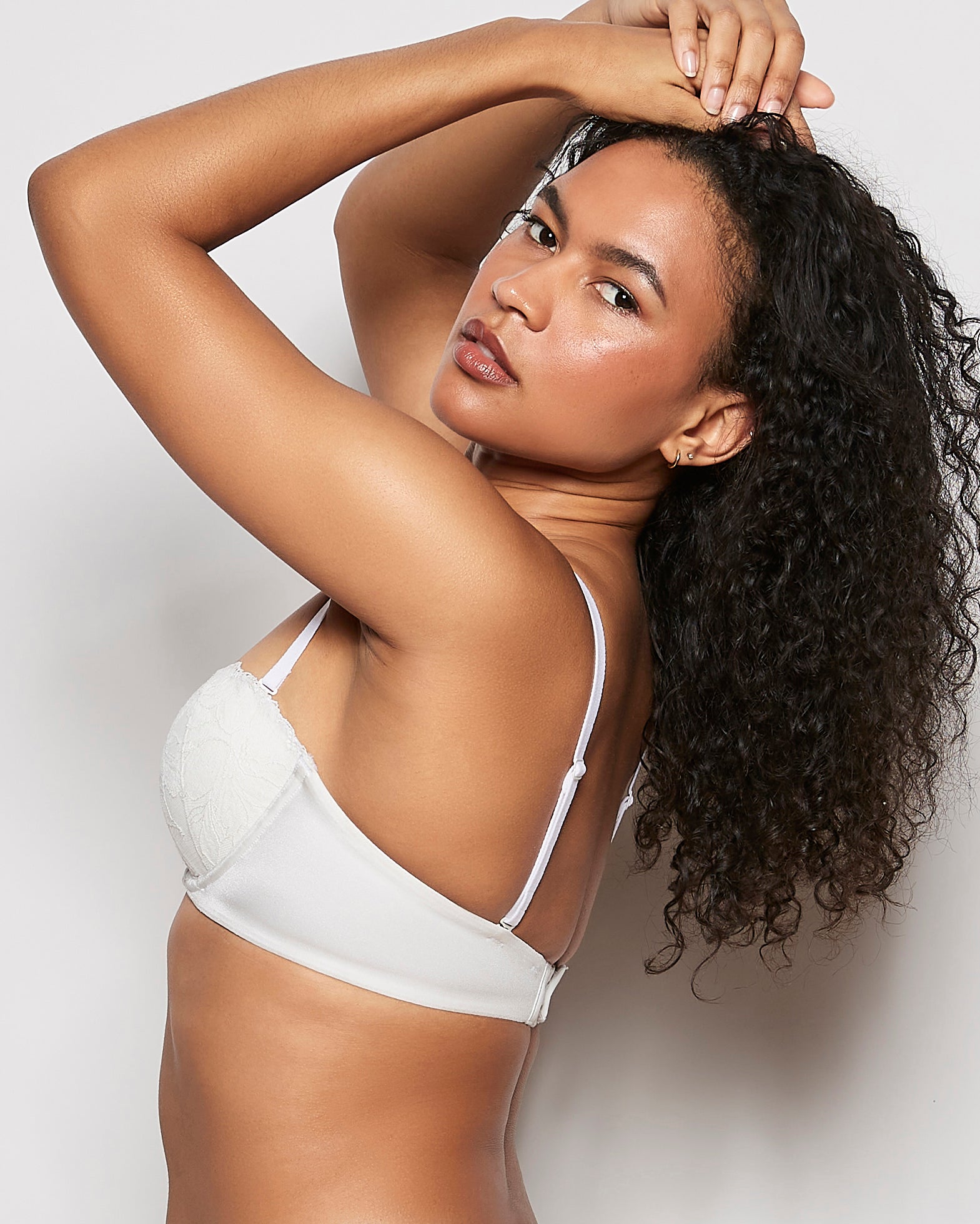 La Senza Strapless Push Up Bra in Ivory
