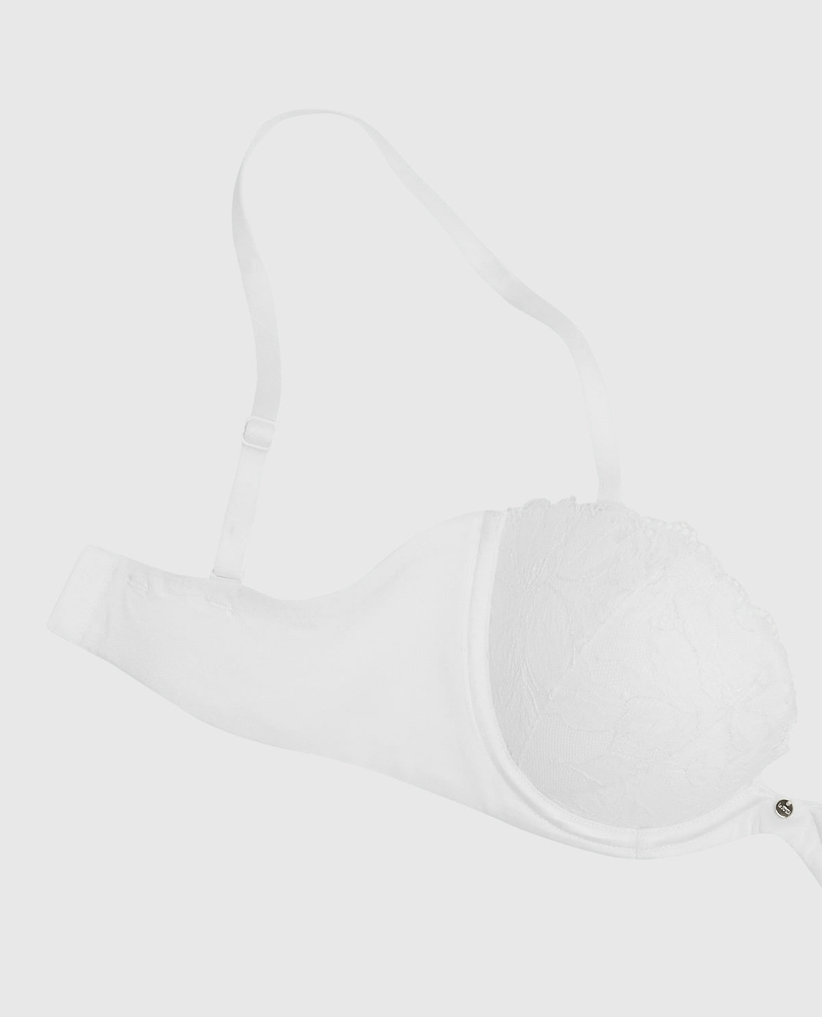 La Senza Strapless Push Up Bra in Ivory