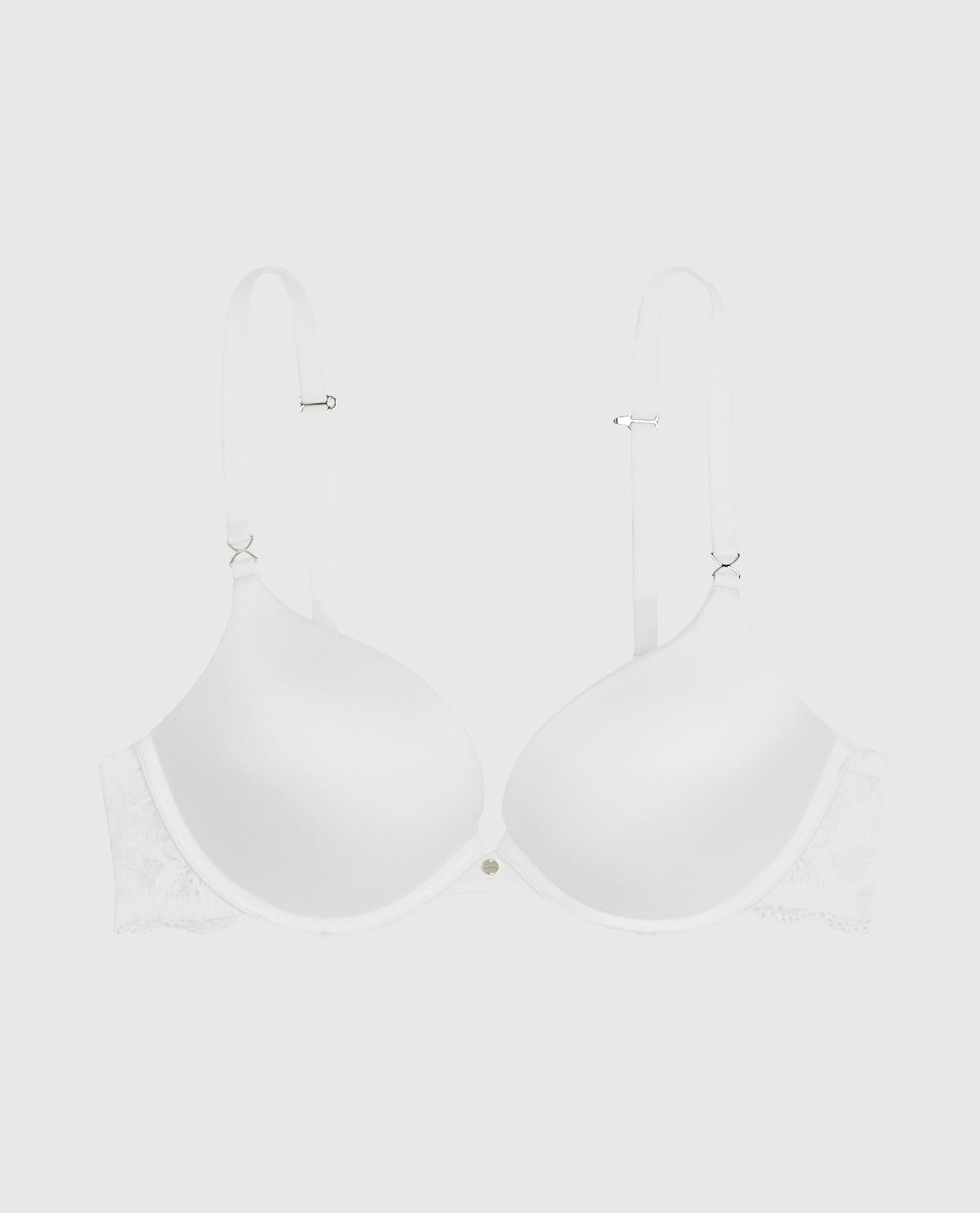 La Senza Hello Sugar Push Up Bra with Lace Wing in Ivory
