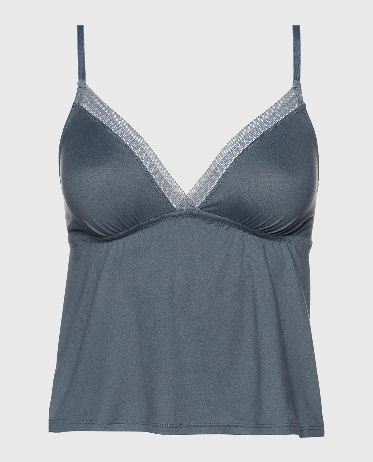 La Senza Sleep Tank with Elemental Lace in Stormy Weather