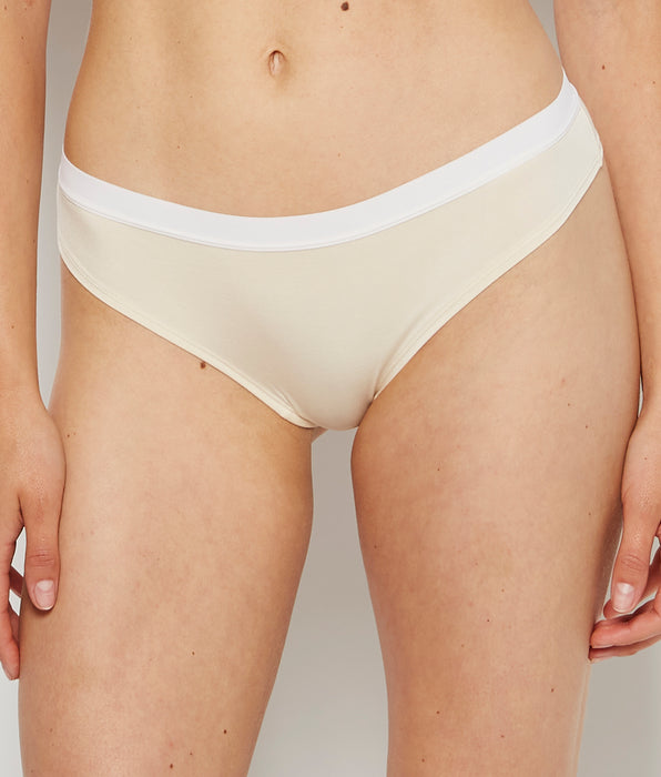 La Senza Thong Panty in Pearled Ivory