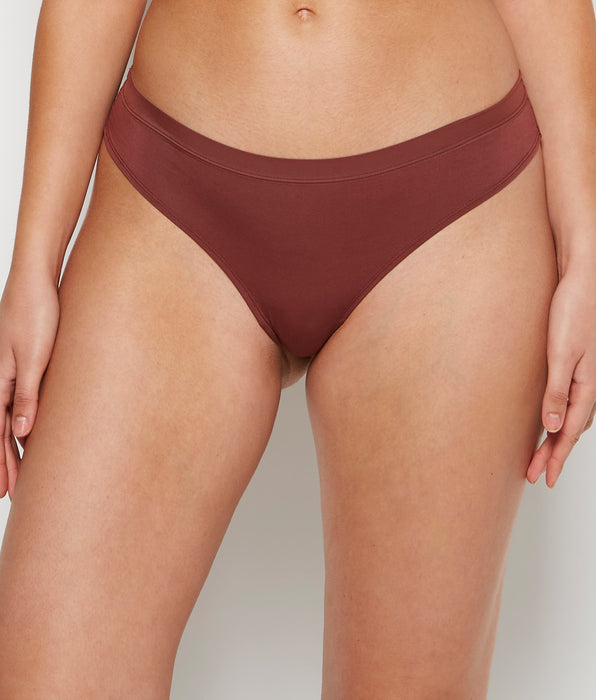 La Senza Thong Panty in Root Beer