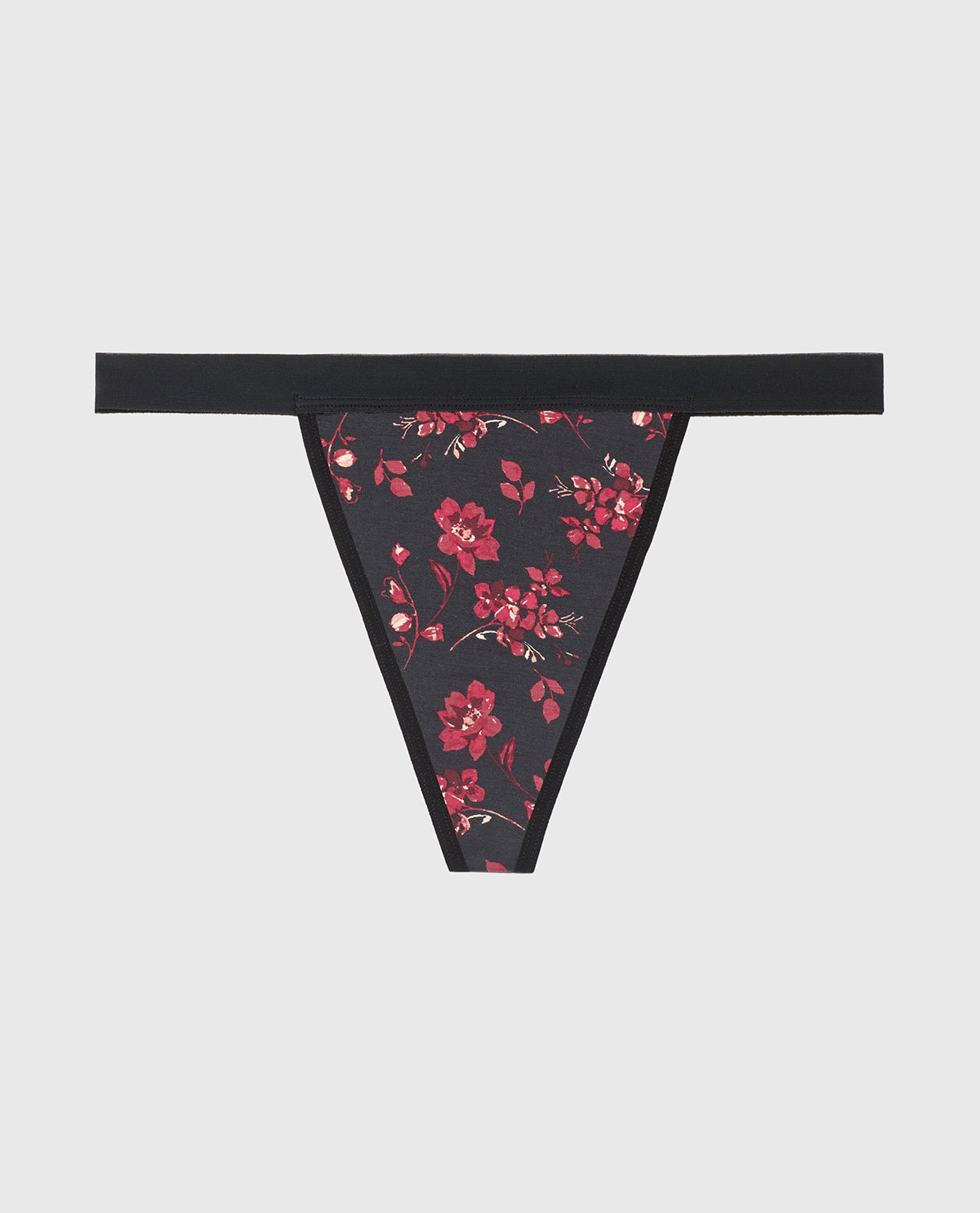 La Senza G-String Panty With Vanishing Trim in Goddess Floral