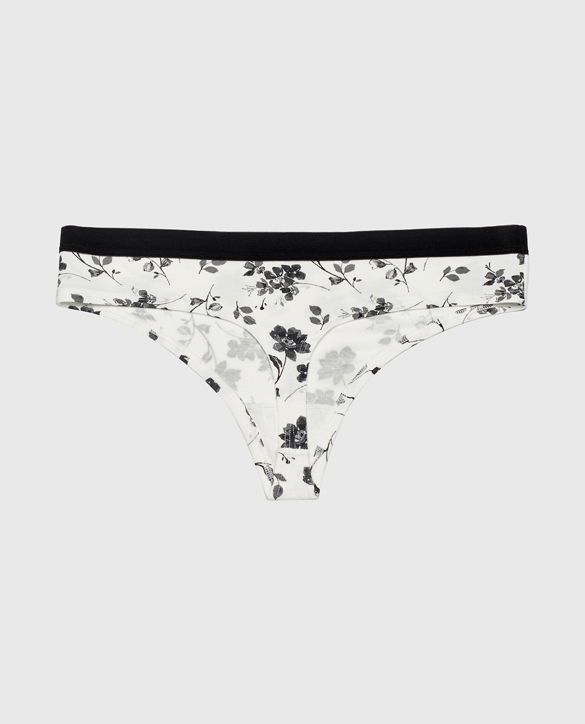 La Senza Thong Panty With Vanishing Trim in Goddess Floral
