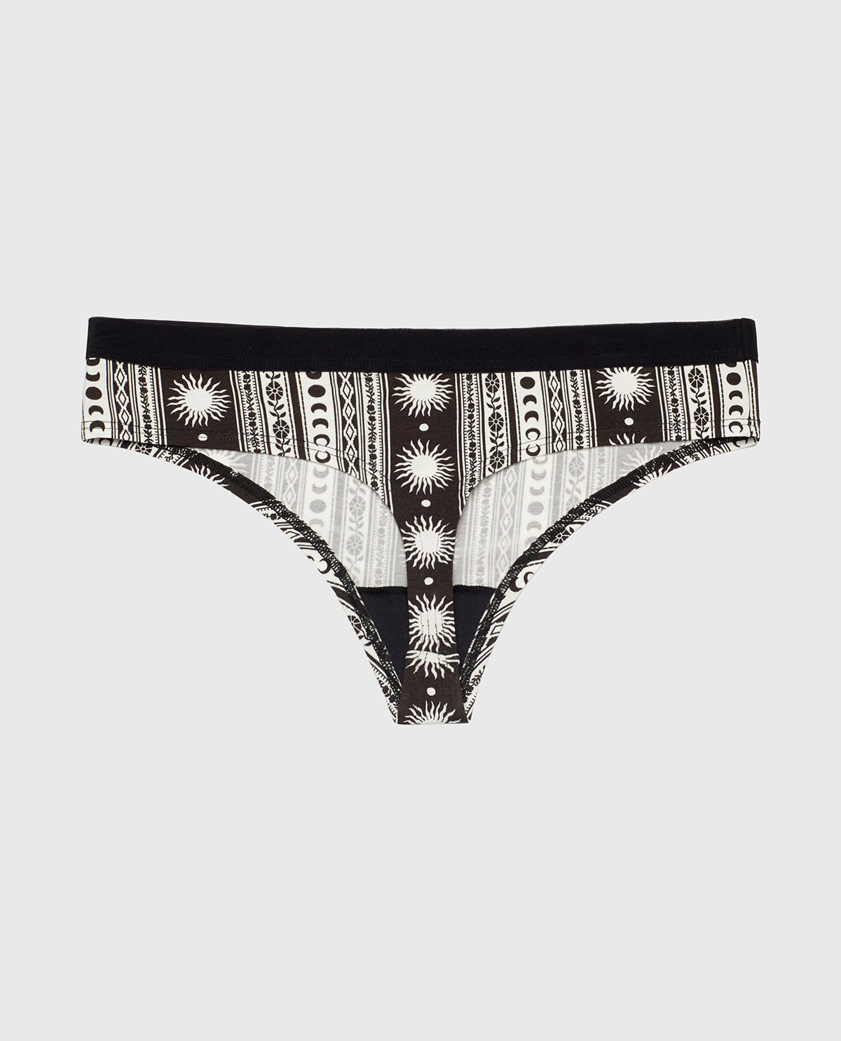 La Senza Tanga avec bande délicate rayure bohème