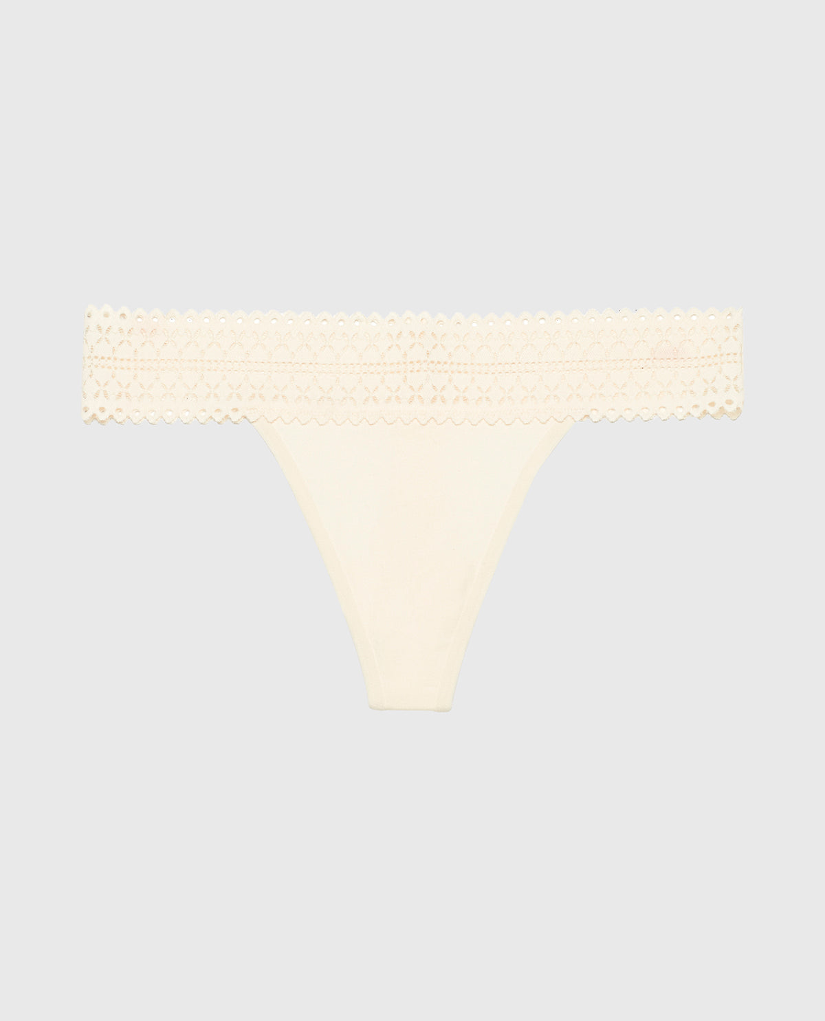 La Senza Thong Panty in Pearled Ivory