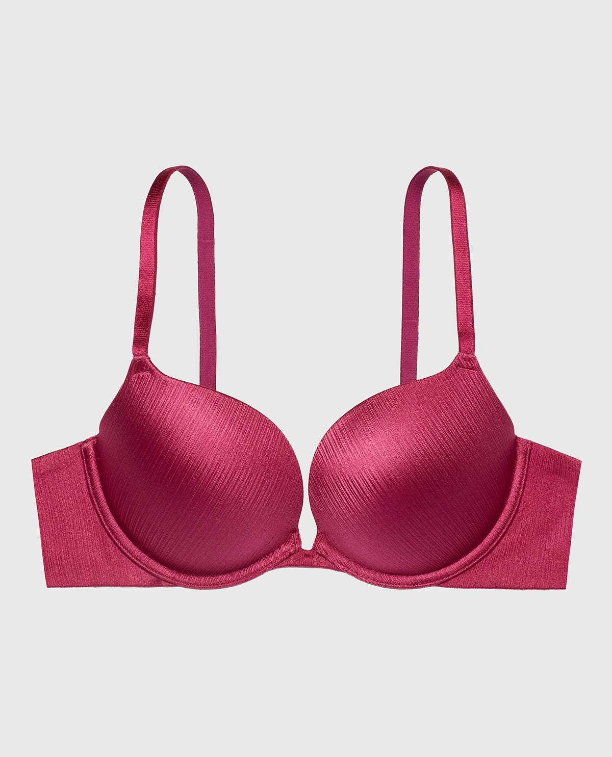 La Senza Push Up Plunge Bra in Electric Rouge
