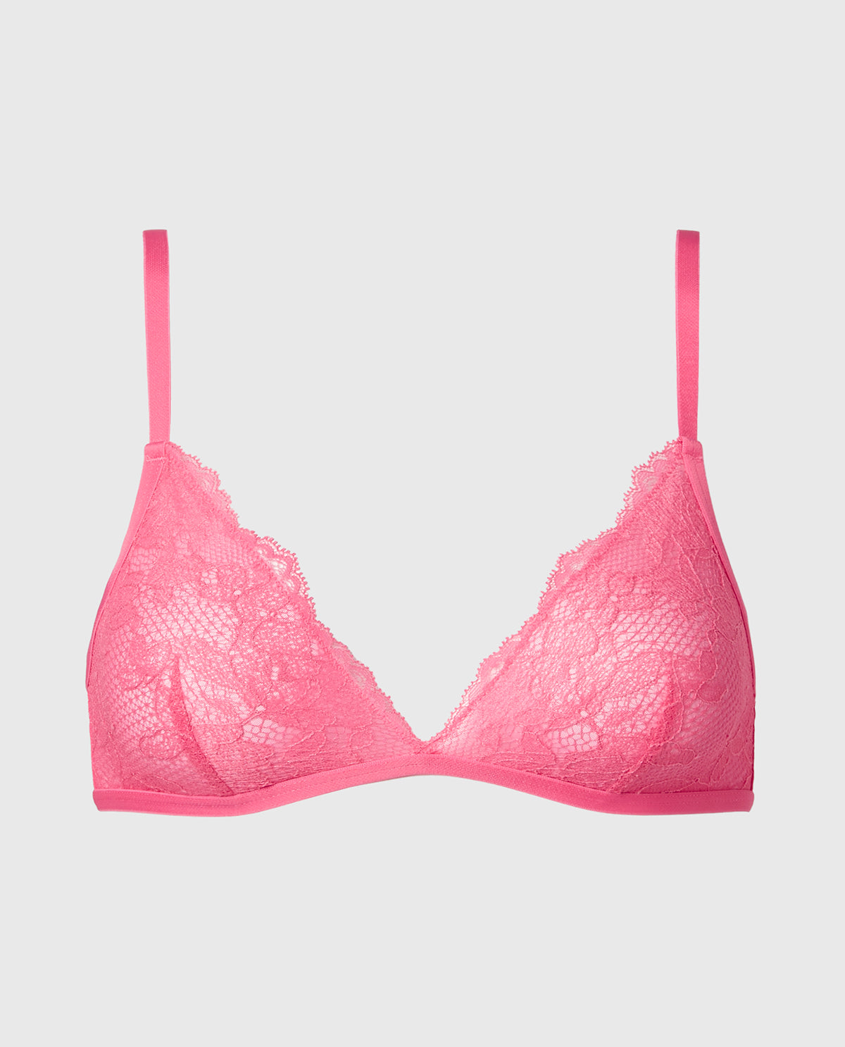 La Senza Lace Bralette in Hot Pink