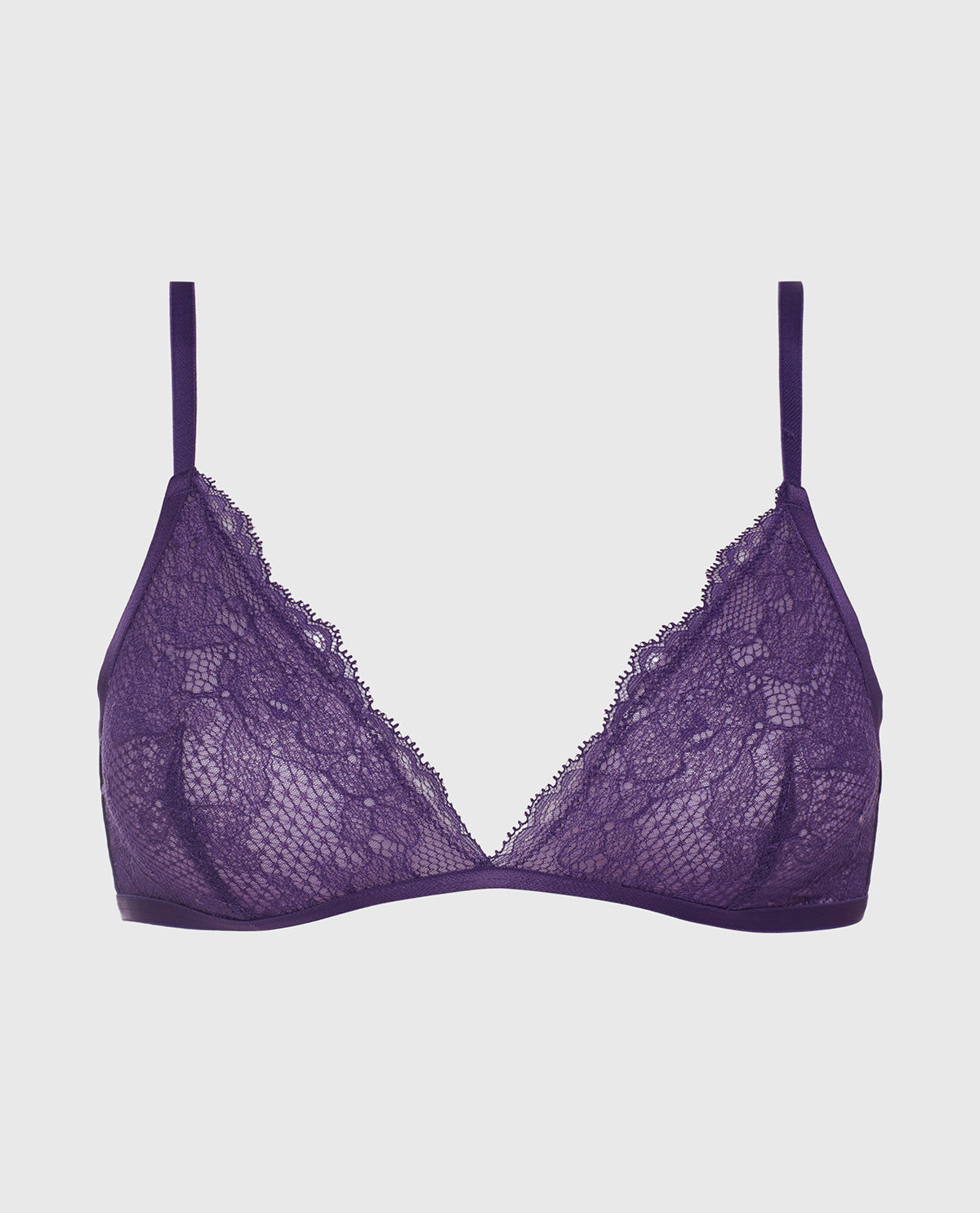 La Senza Lace Bralette in Petunia Purple