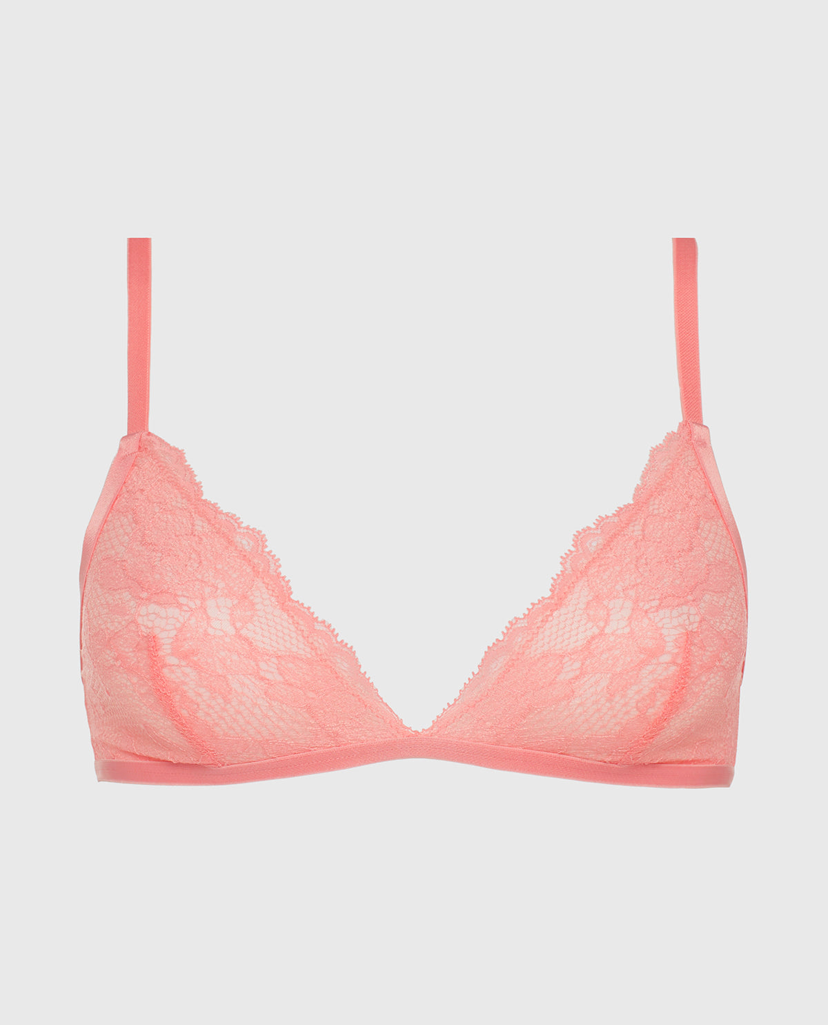 La Senza Lace Bralette in Peach Fizz