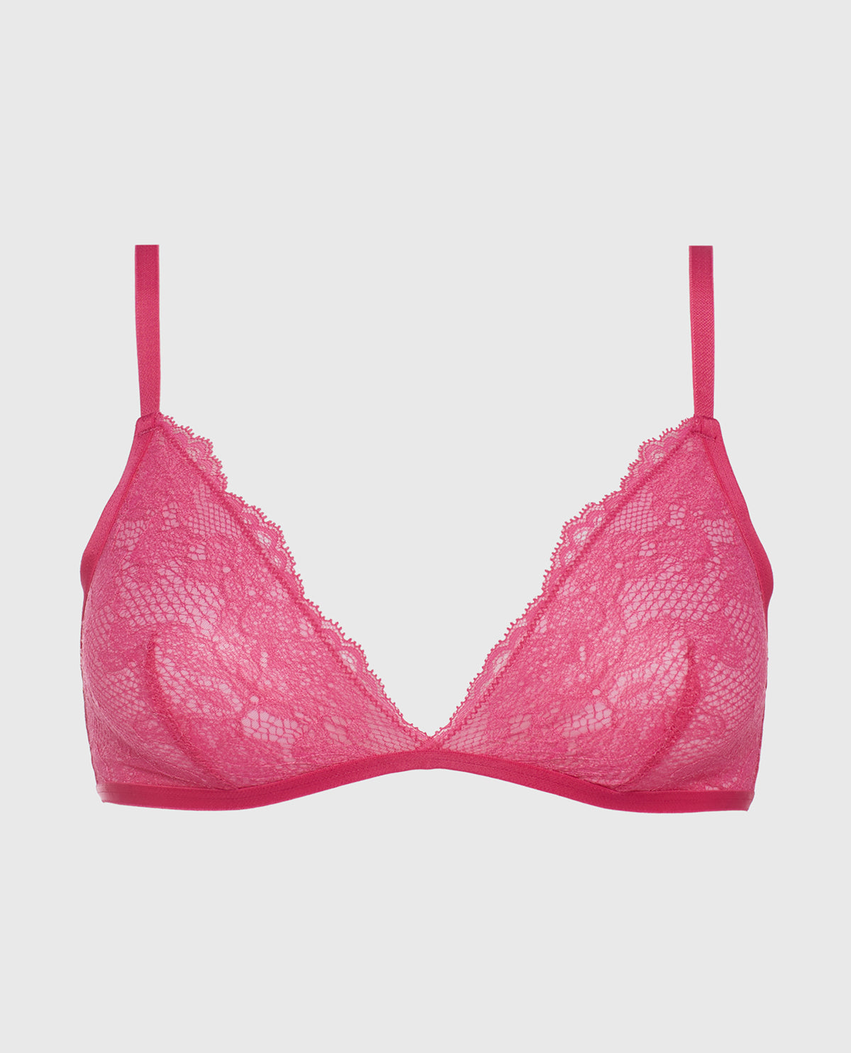 La Senza Lace Bralette in Raspberry Rose