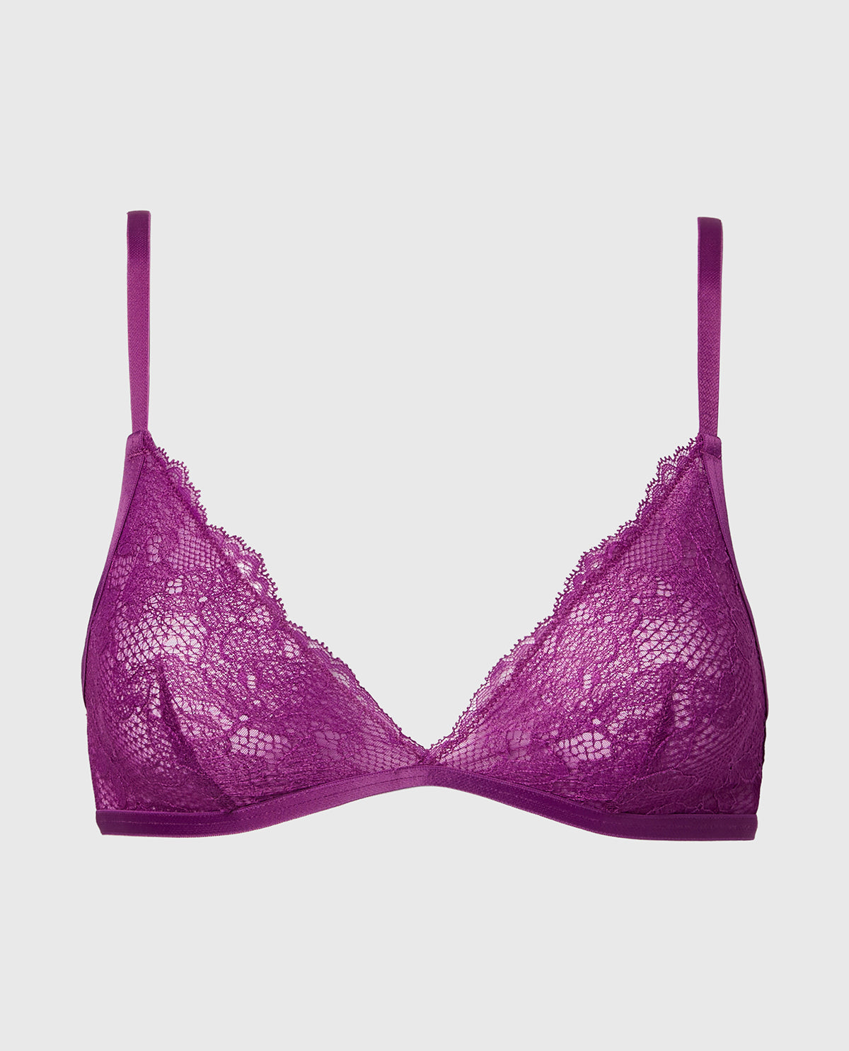 La Senza Lace Bralette in Sparkling Grape