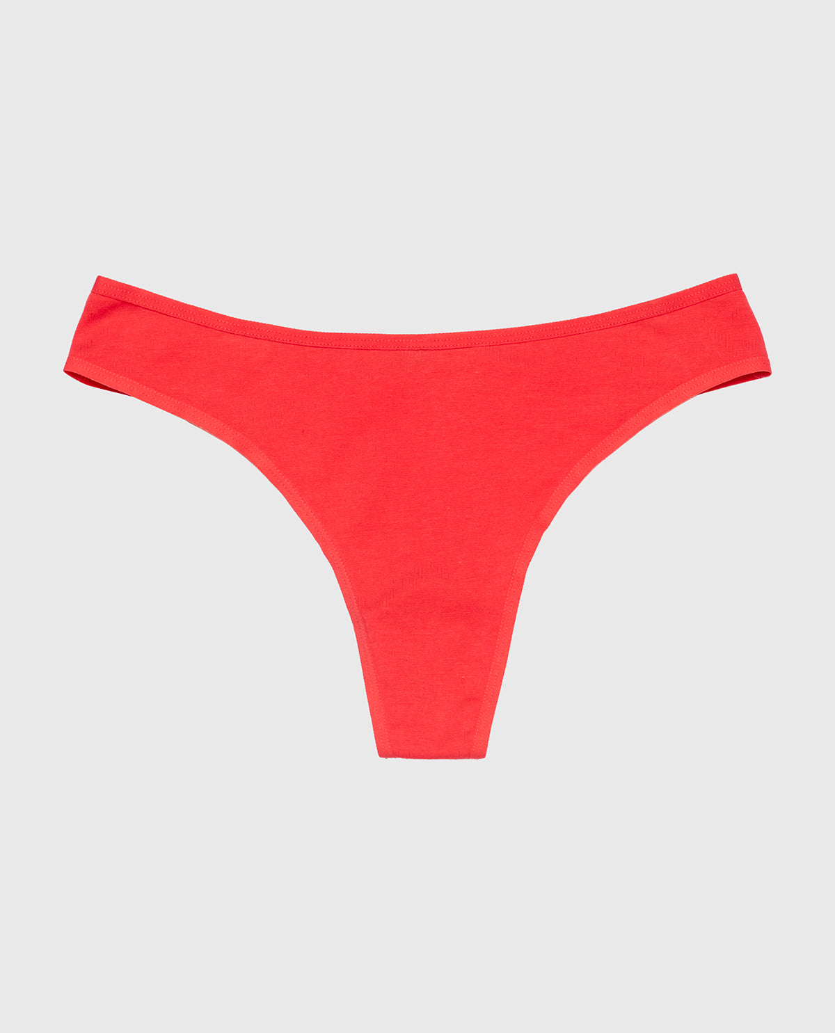 La Senza Cotton Thong Panty in Tart Berry