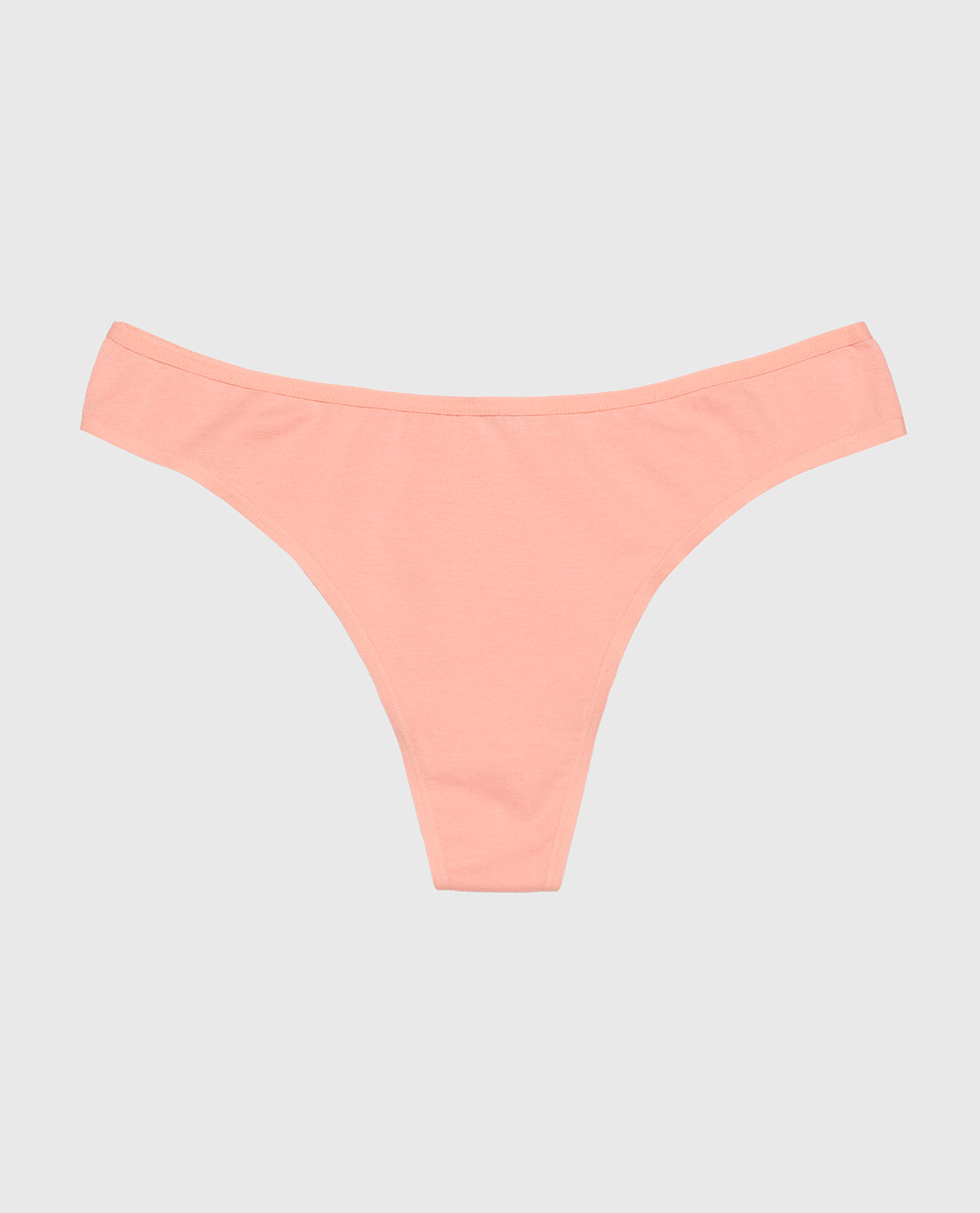 La Senza Tanga en coton pêche pétillante