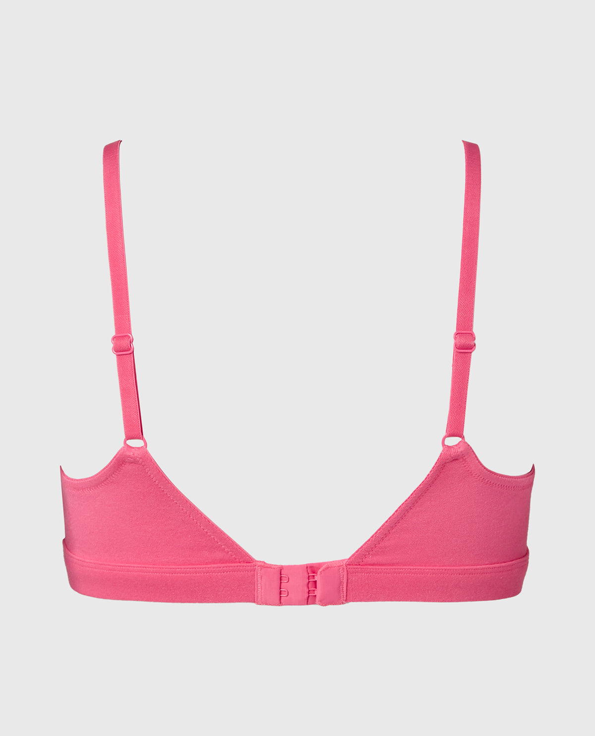 La Senza Cotton Scoop Bralette in Hot Pink