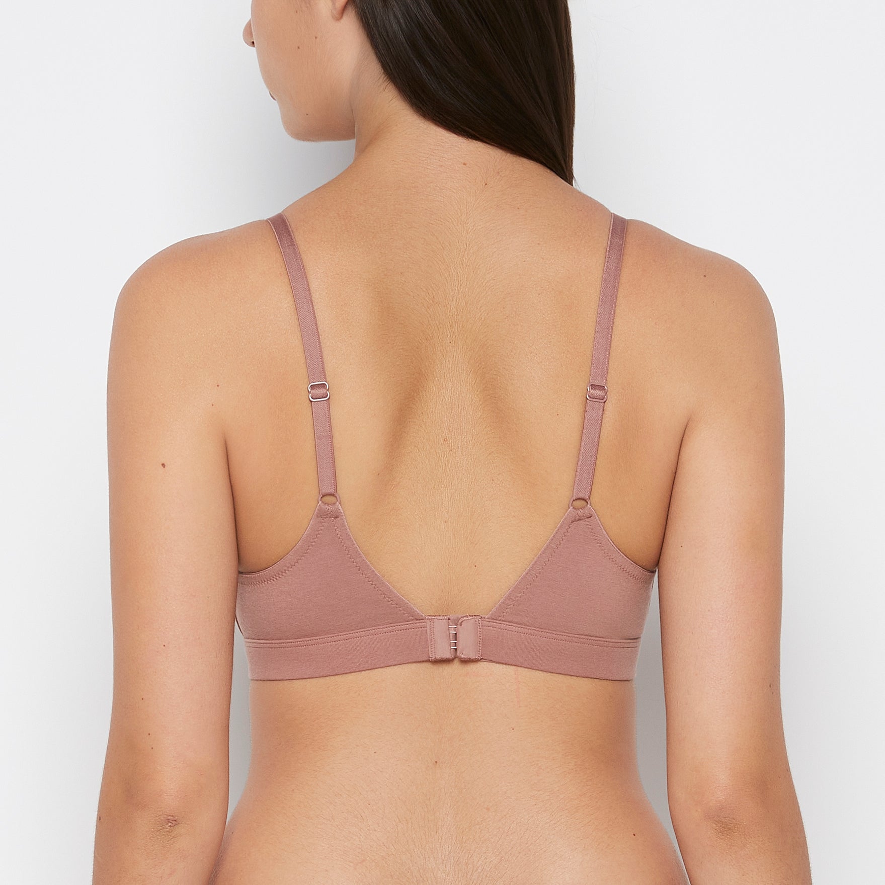 La Senza Cotton Scoop Bralette in Deer