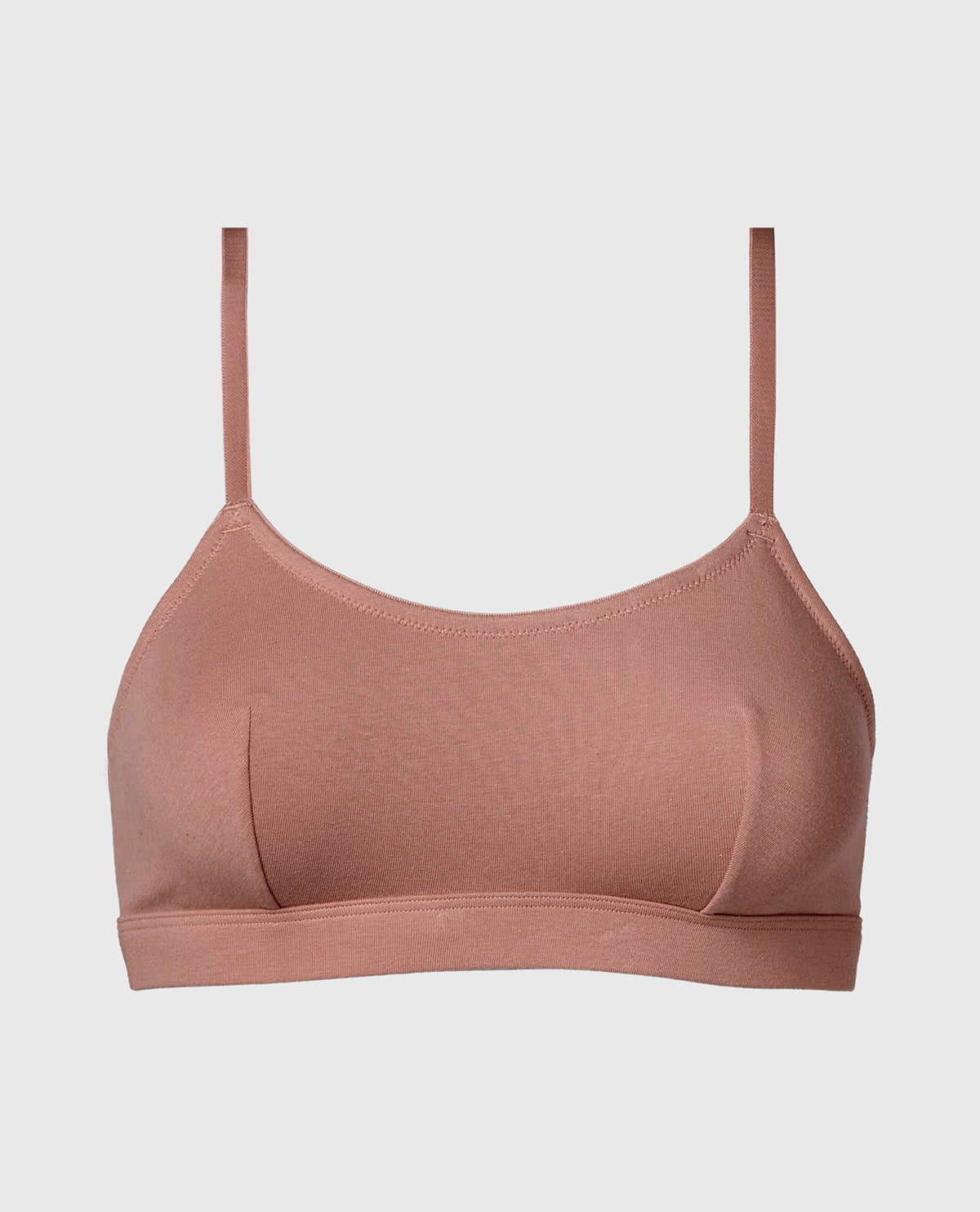 La Senza Cotton Scoop Bralette in Deer