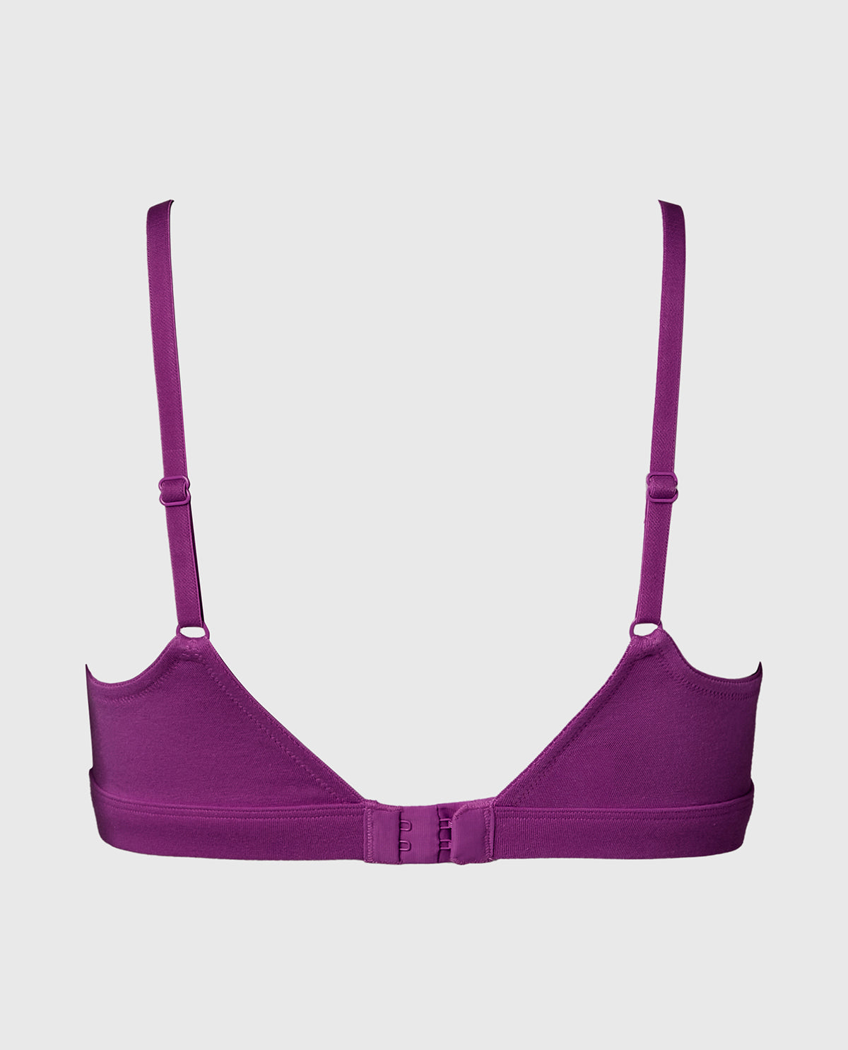 La Senza Cotton Scoop Bralette in Sparkling Grape