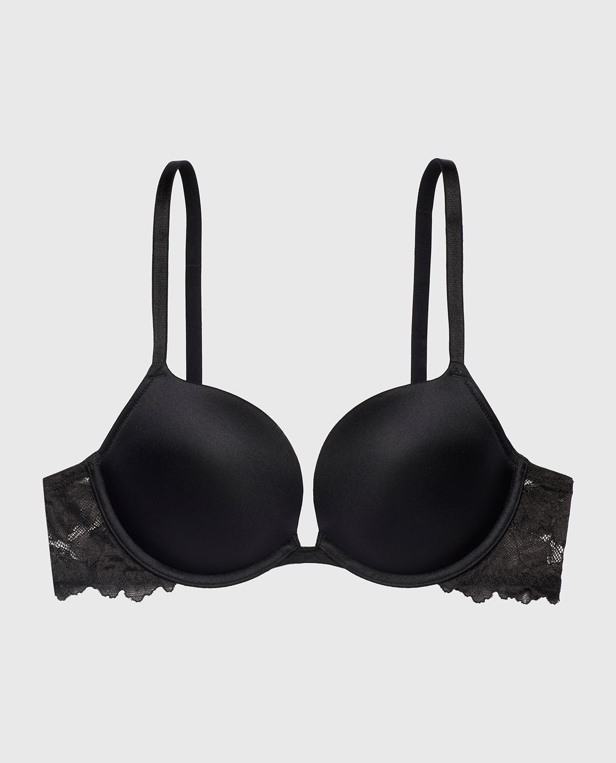 La Senza Plunge Bra in Tuxedo Black